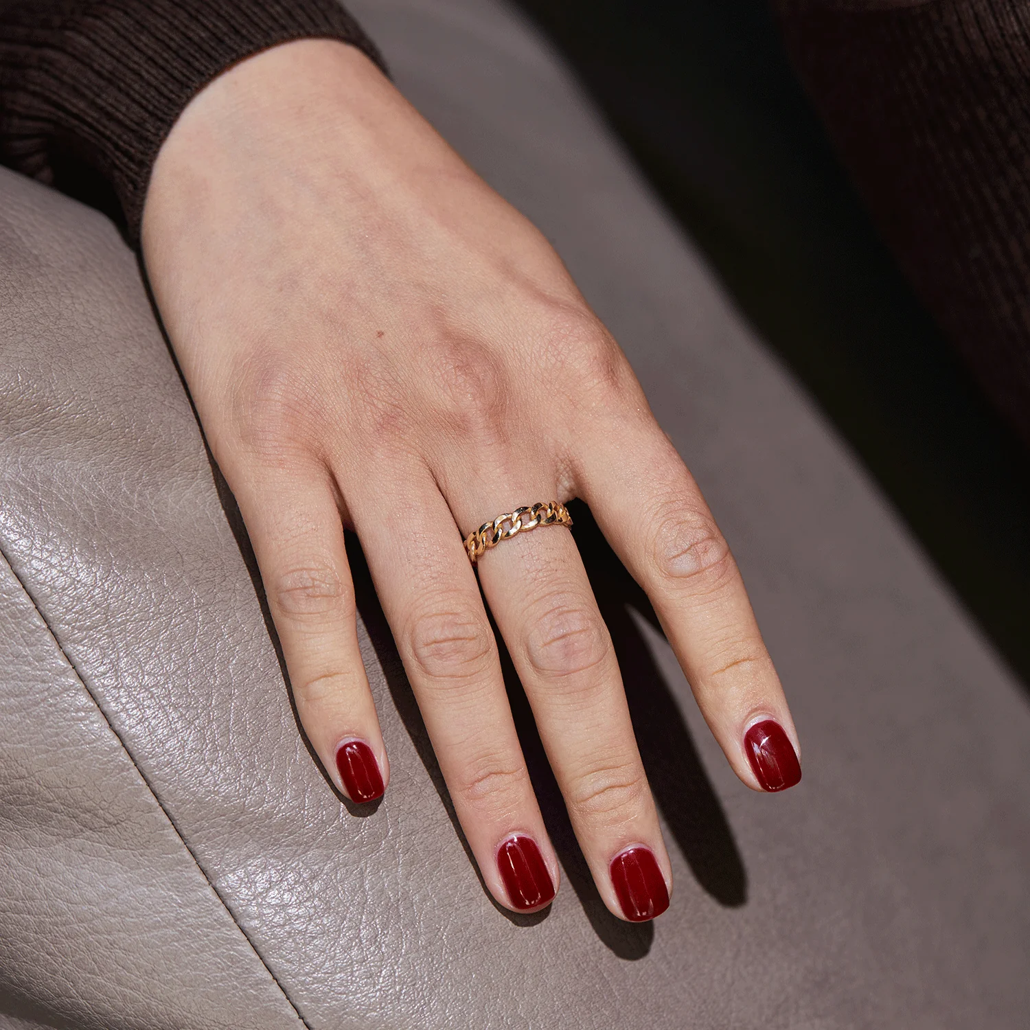 Cuban Curb Link Ring - Image 7