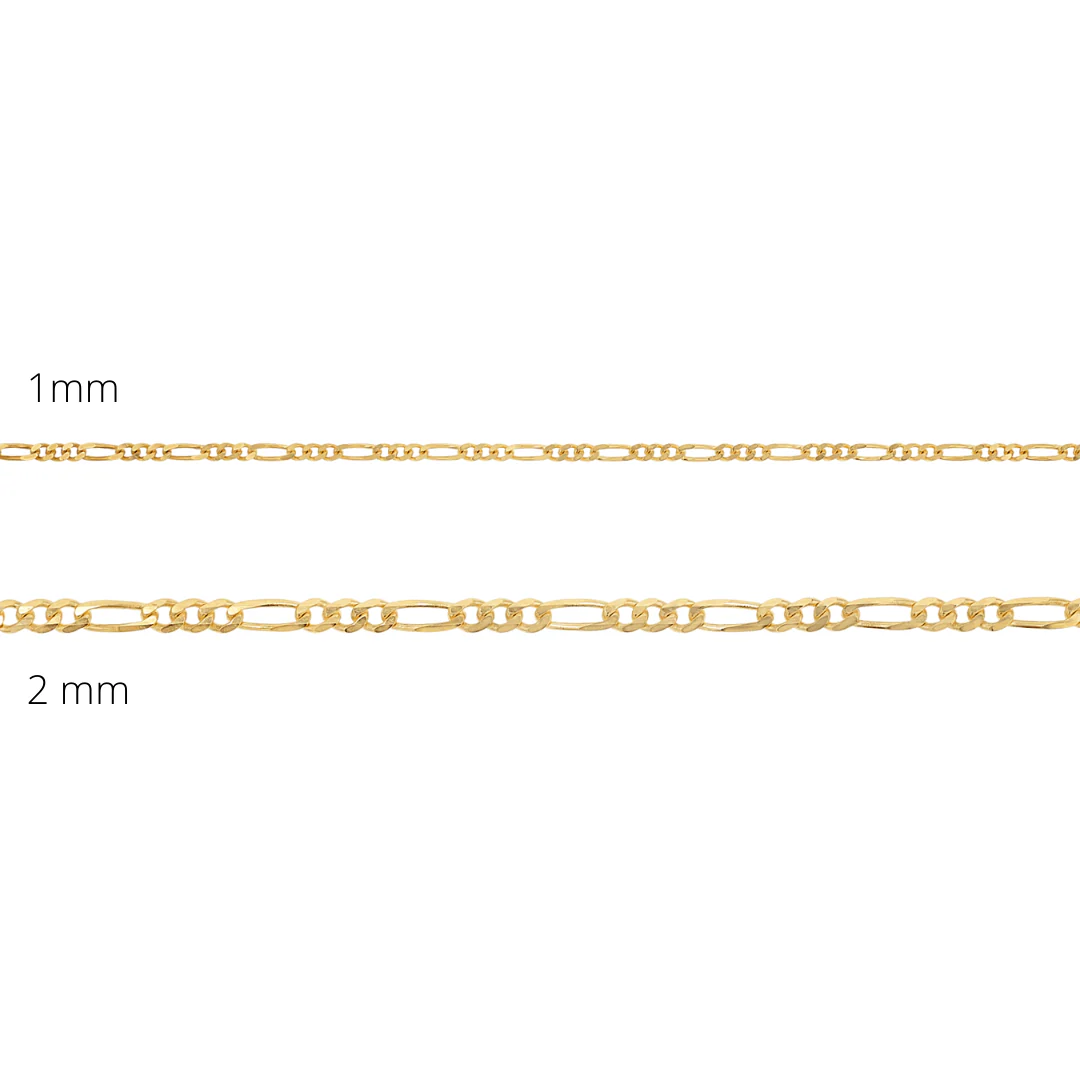 Baby Figaro Chain Bracelet - Image 2