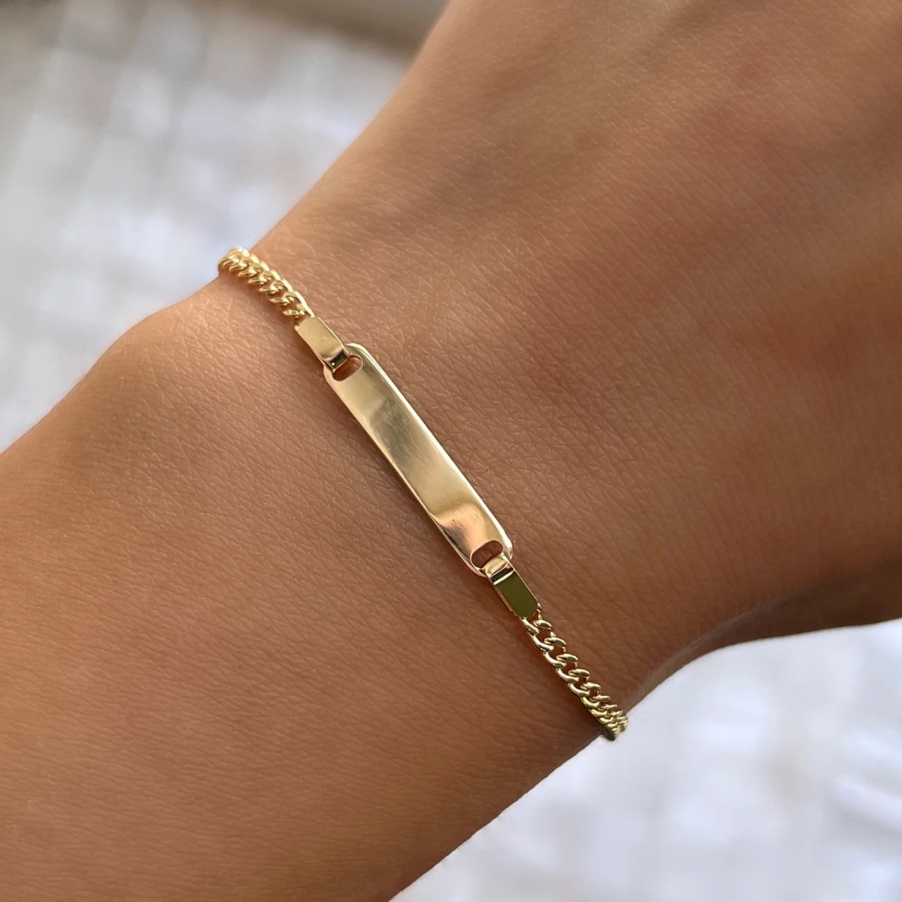 Curb ID Bracelet - Image 4