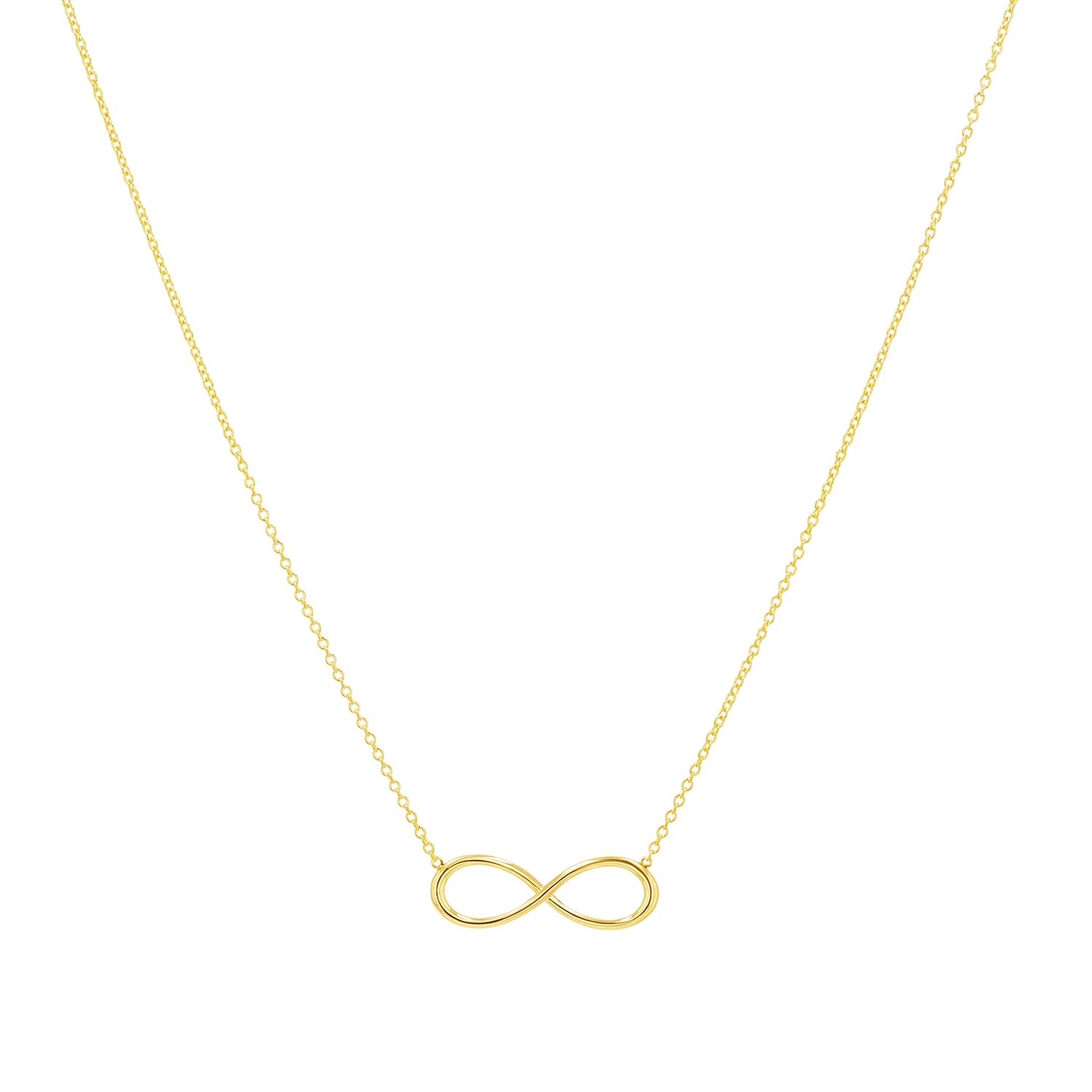 Infinity Letter Necklace - Image 4