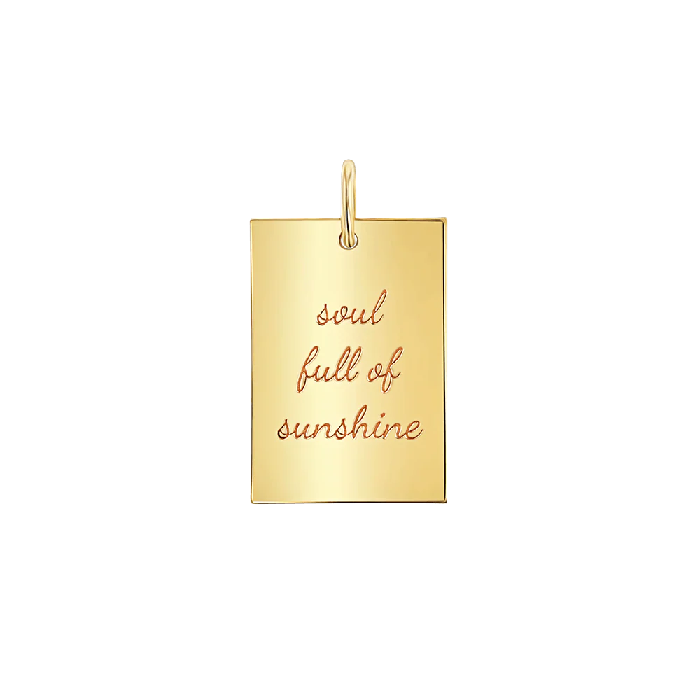Custom Inspire Rectangle Charm - Image 4