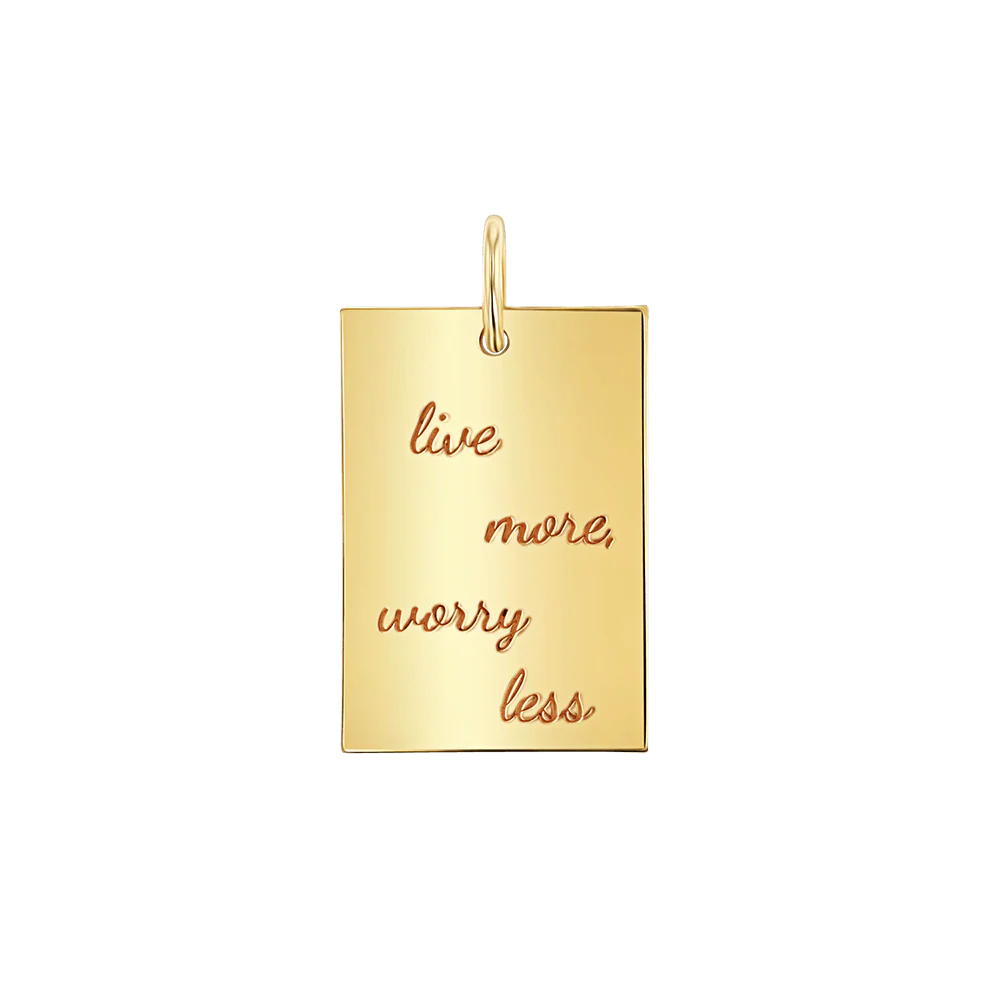 Custom Inspire Rectangle Charm - Image 5