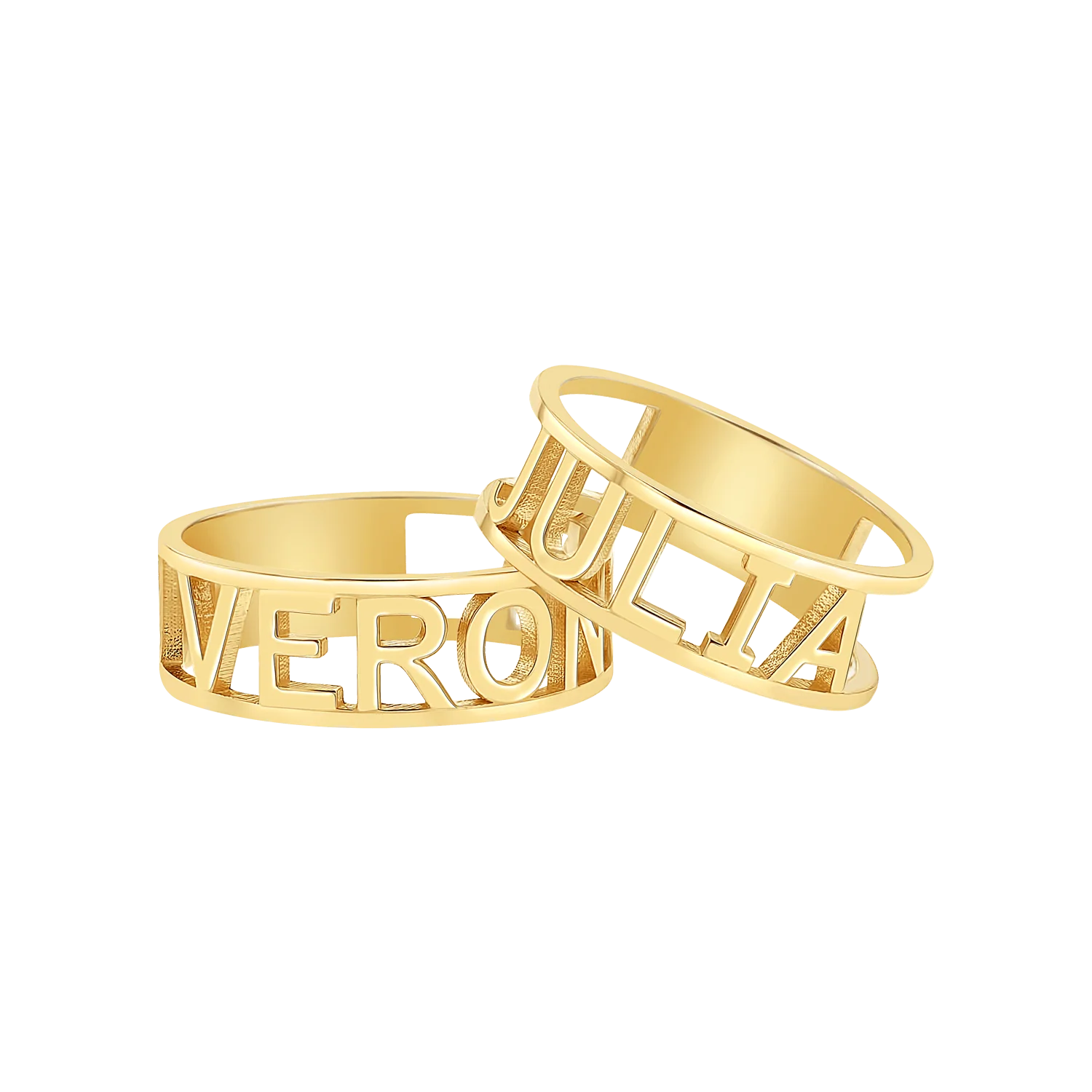 Custom Name Band Ring - Image 5