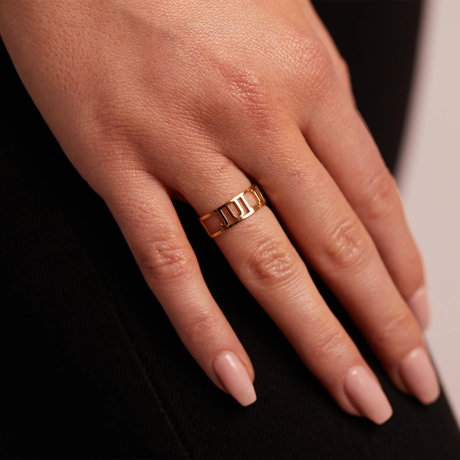 Custom Name Band Ring - Image 7