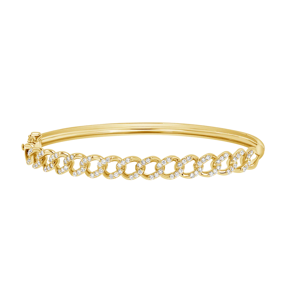 Diamond Pave Cuban Bracelet - Image 4