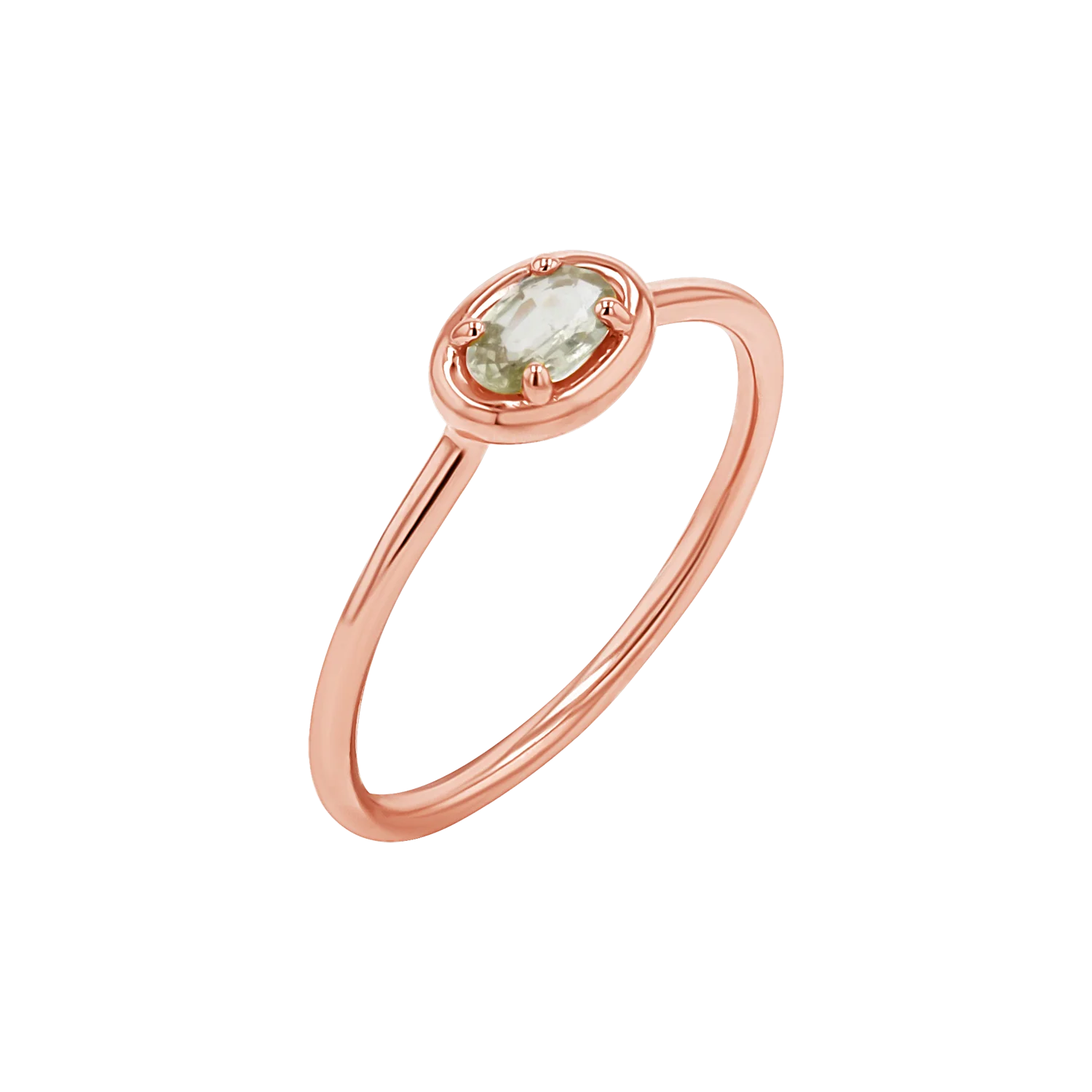 East-West Oval Sapphire Ring - Image 3