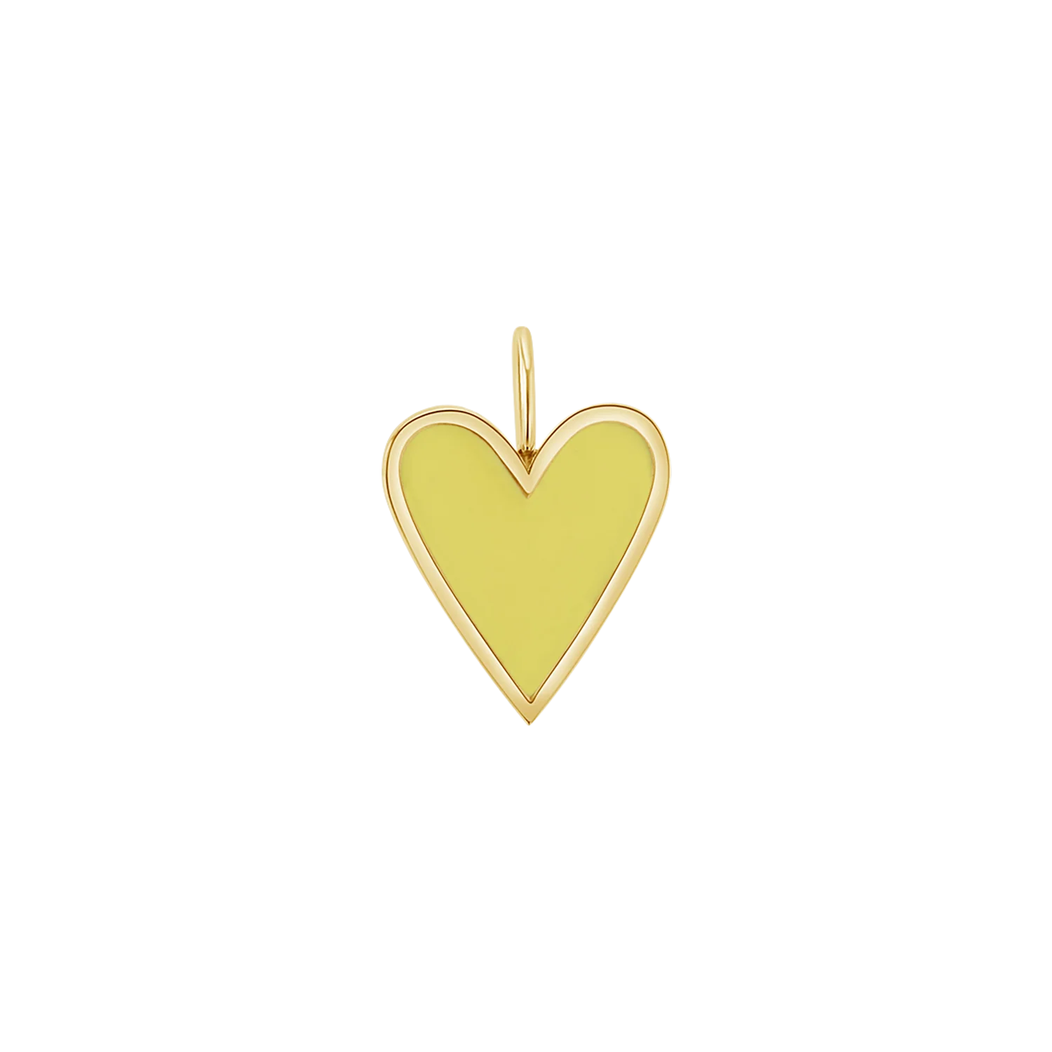 Enamel Elongated Heart Charm - Image 14