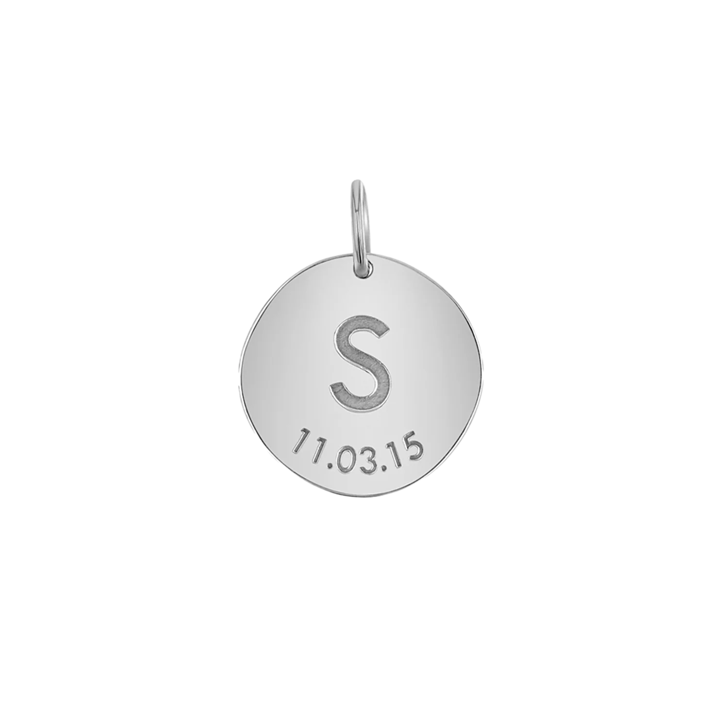 Engravable Initial & Date Charm - Image 2
