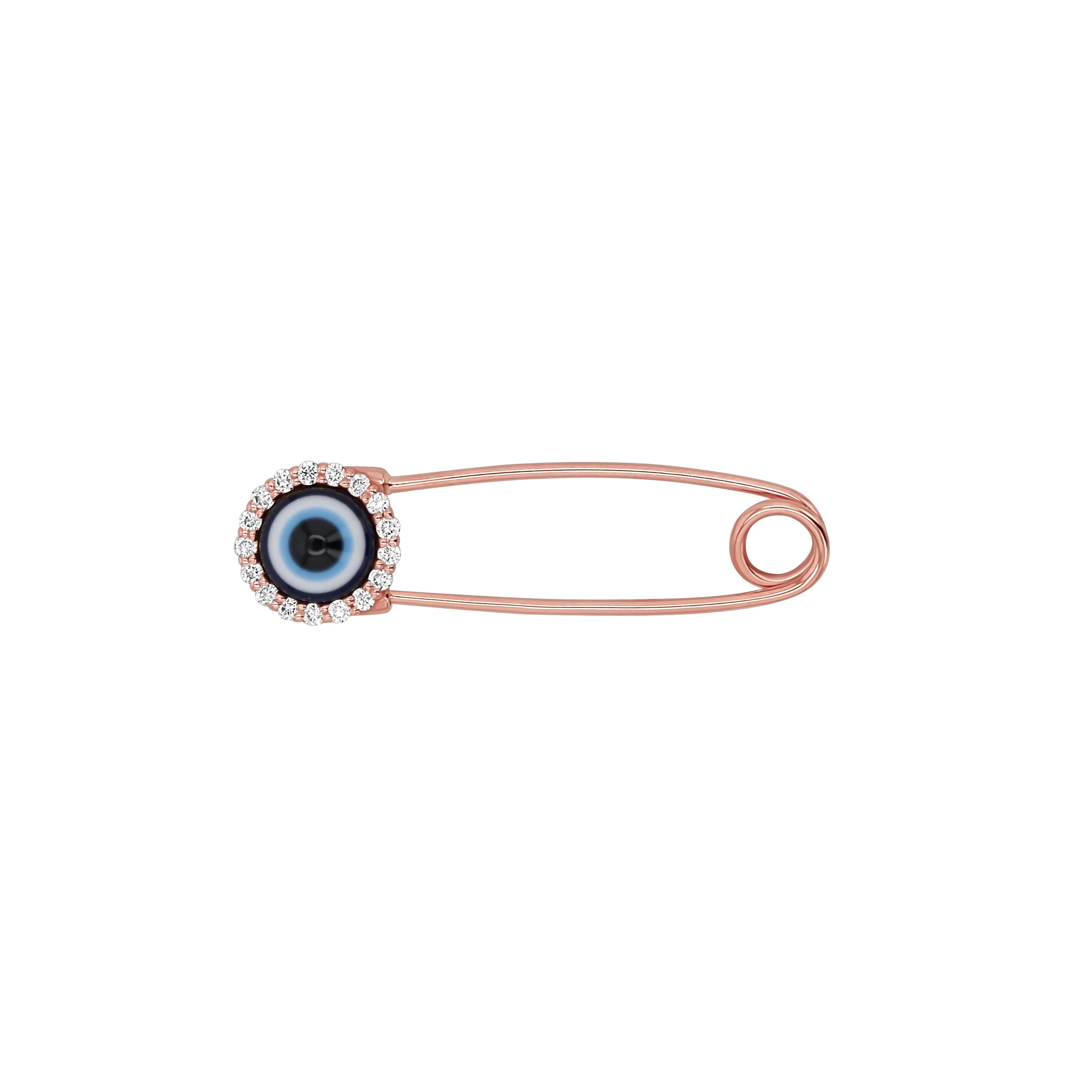 Evil Eye Charm Pin - Image 3