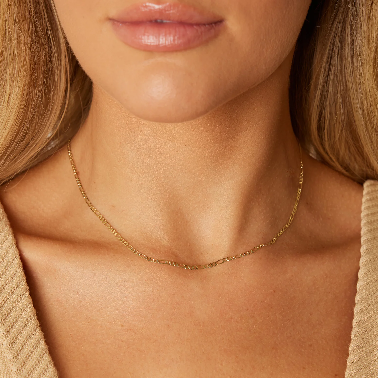 Figaro Chain Necklace - Image 5