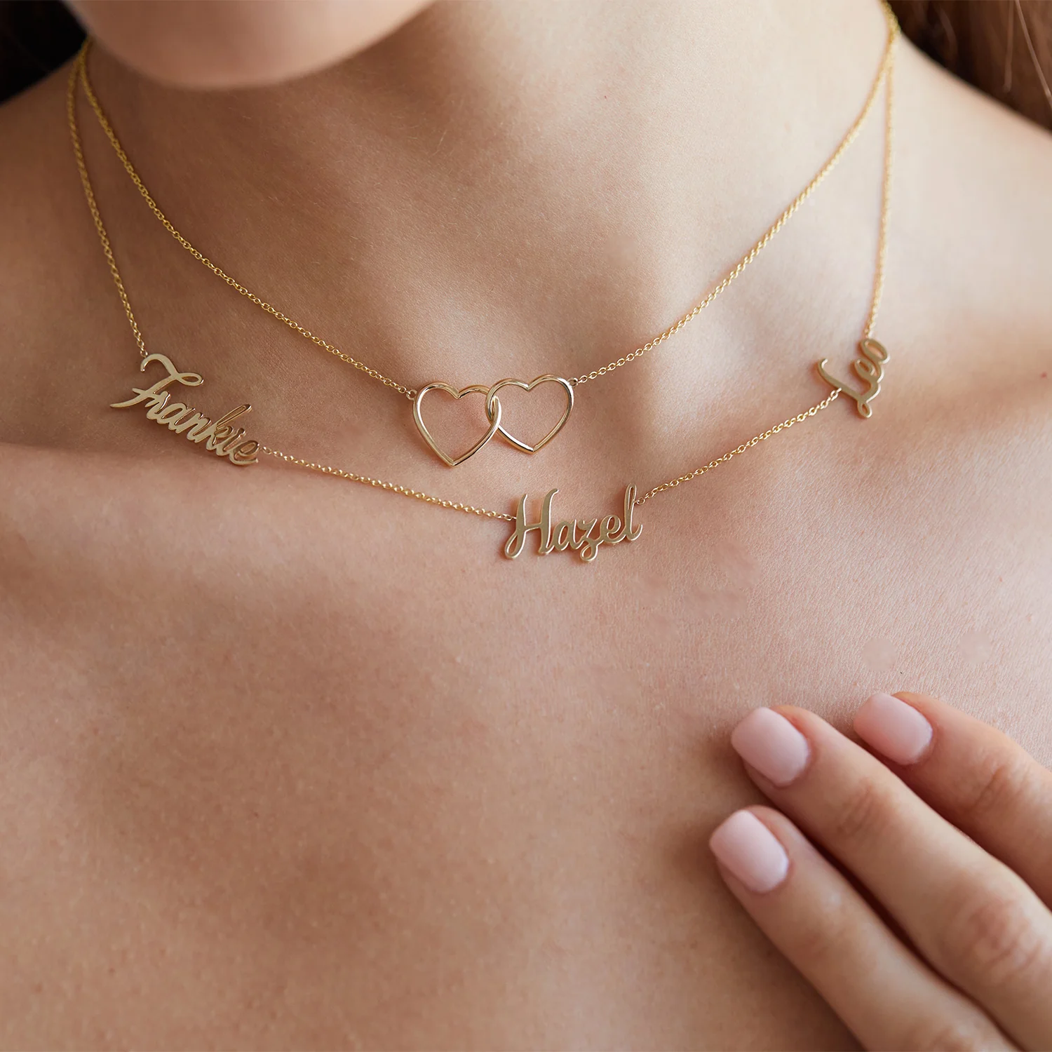 Forever Hearts Necklace - Image 4