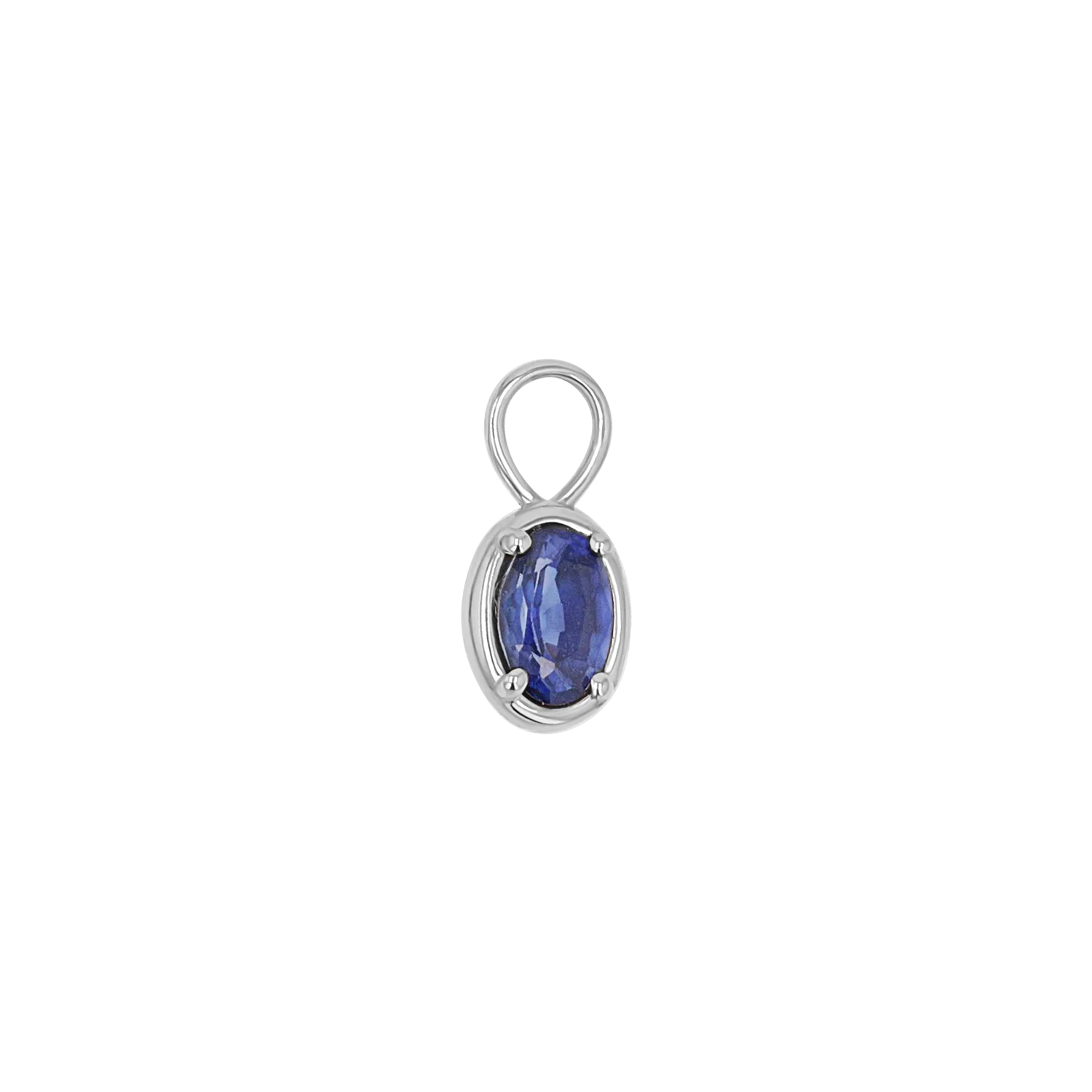Gemstone Oval Huggie Charms - Image 14