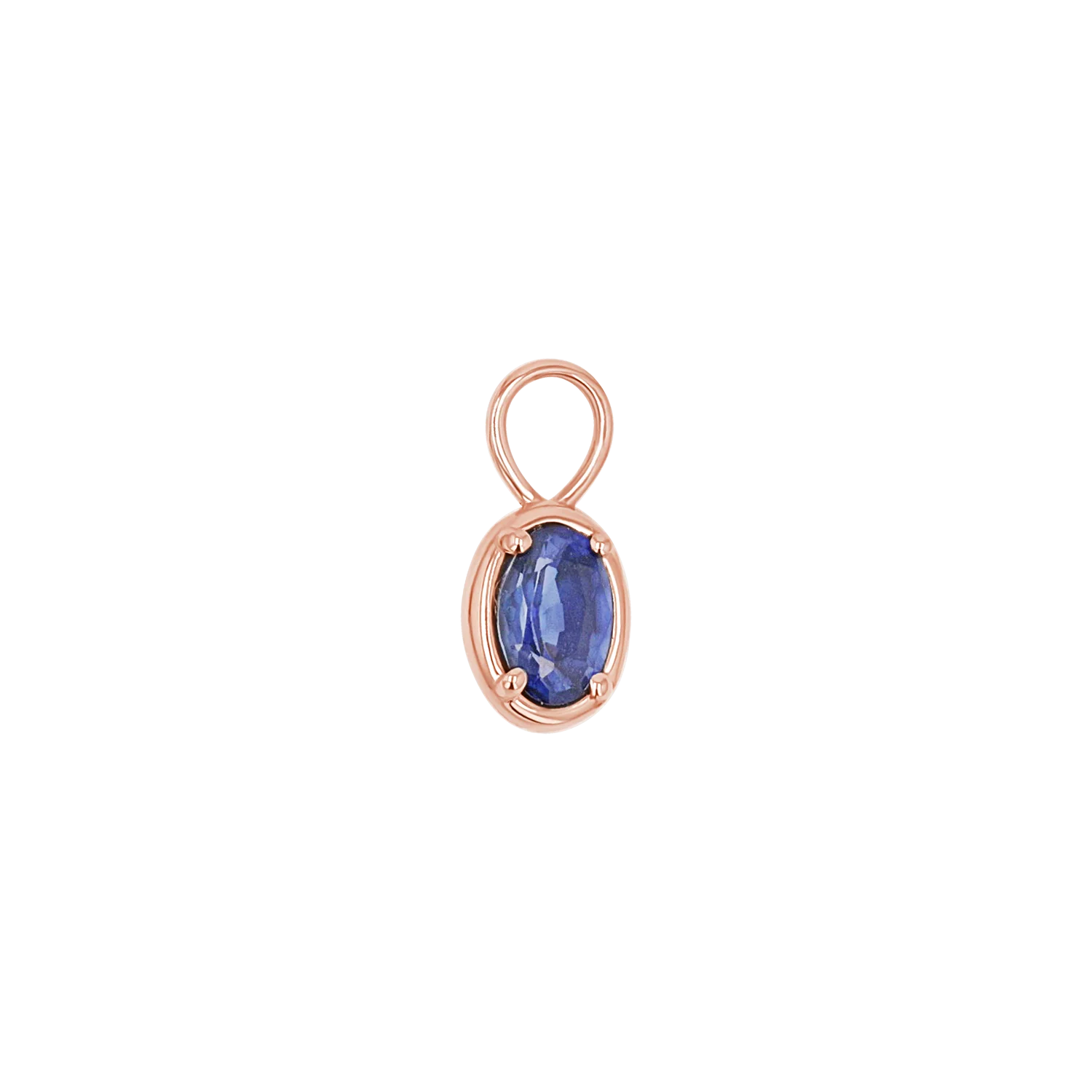 Gemstone Oval Huggie Charms - Image 15