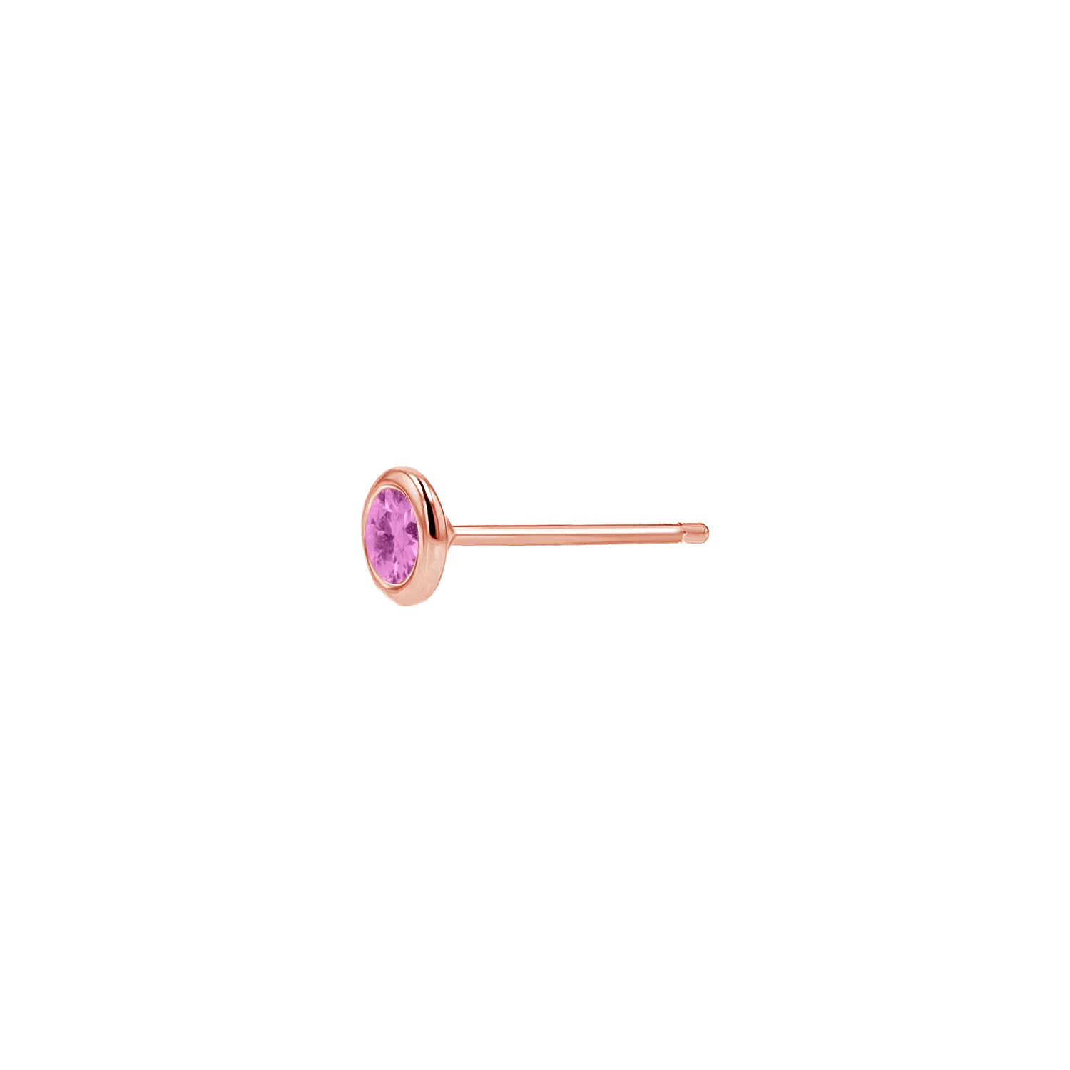 Gemstone Solitaire Bezel Studs - Image 8