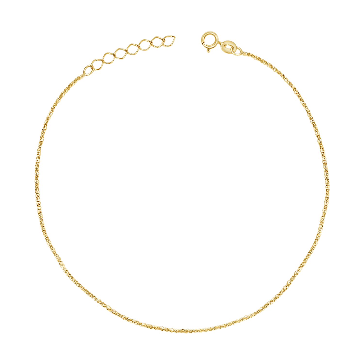 Glimmer Chain Anklet