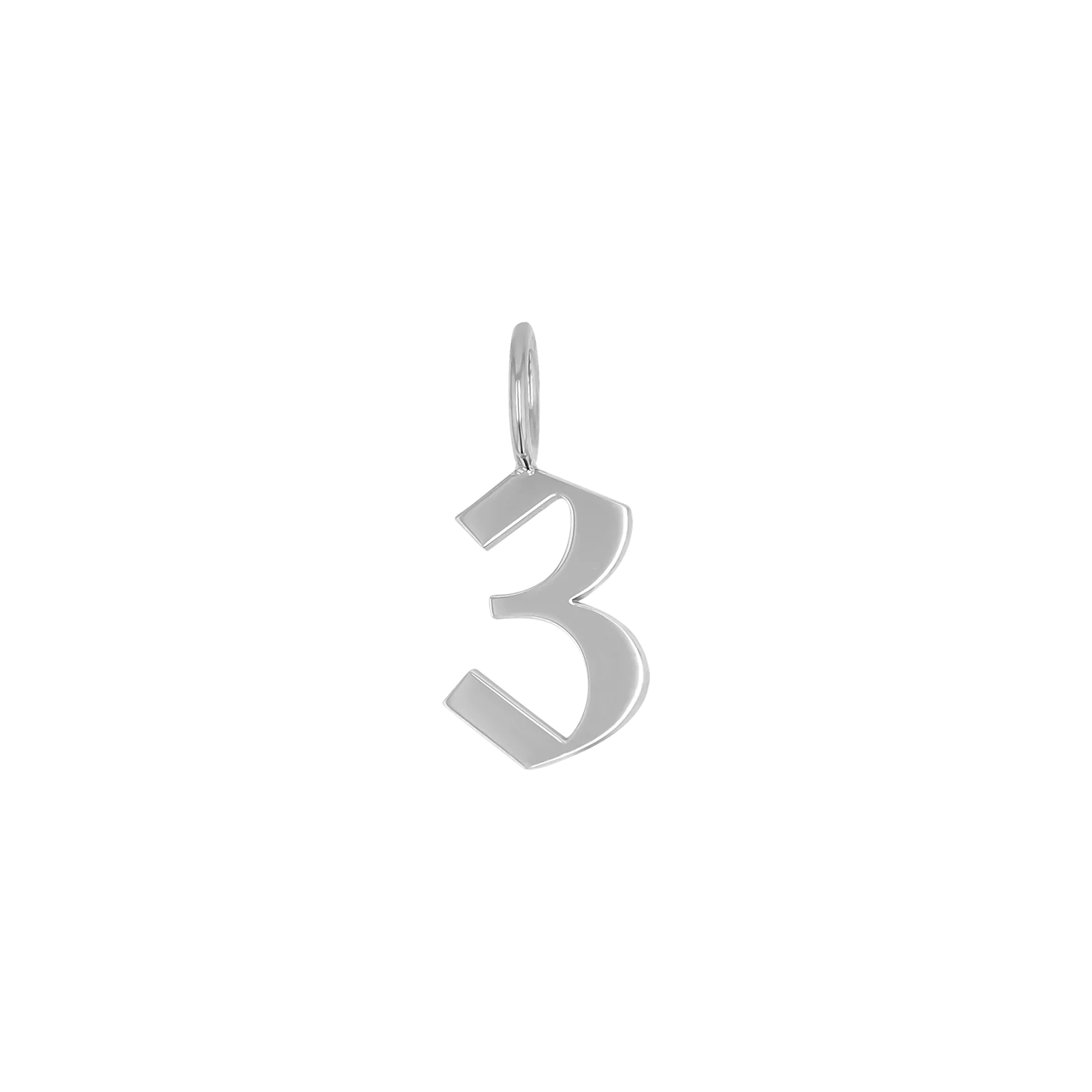 Gothic Old English Number Charm - Image 13