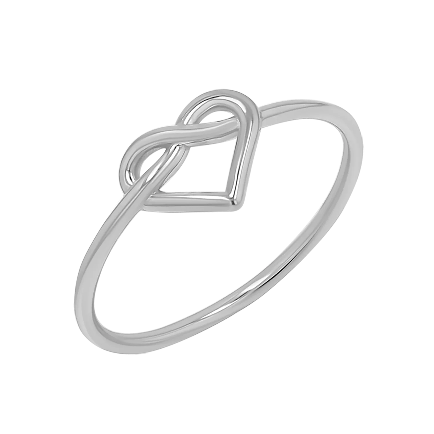 Heart Love Knot Ring - Image 2