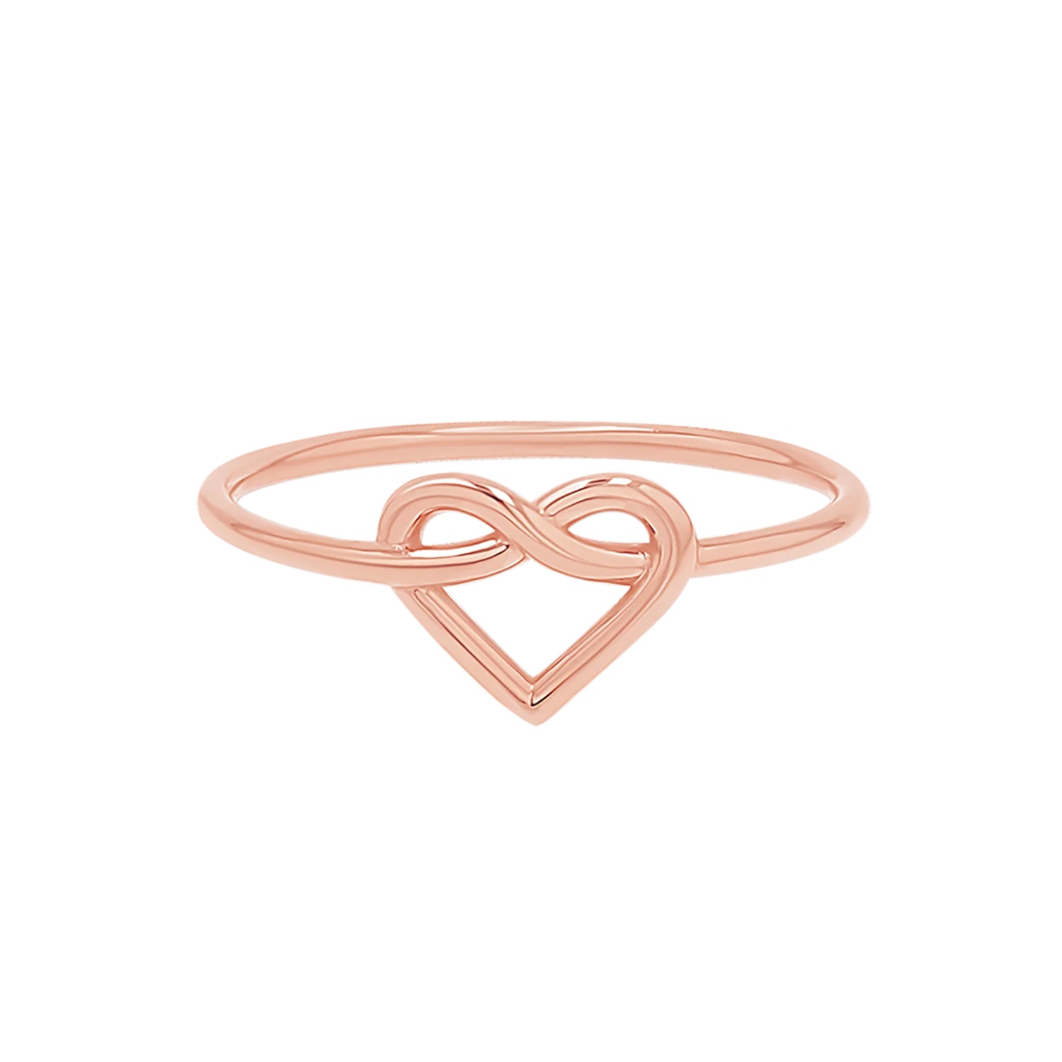 Heart Love Knot Ring - Image 6