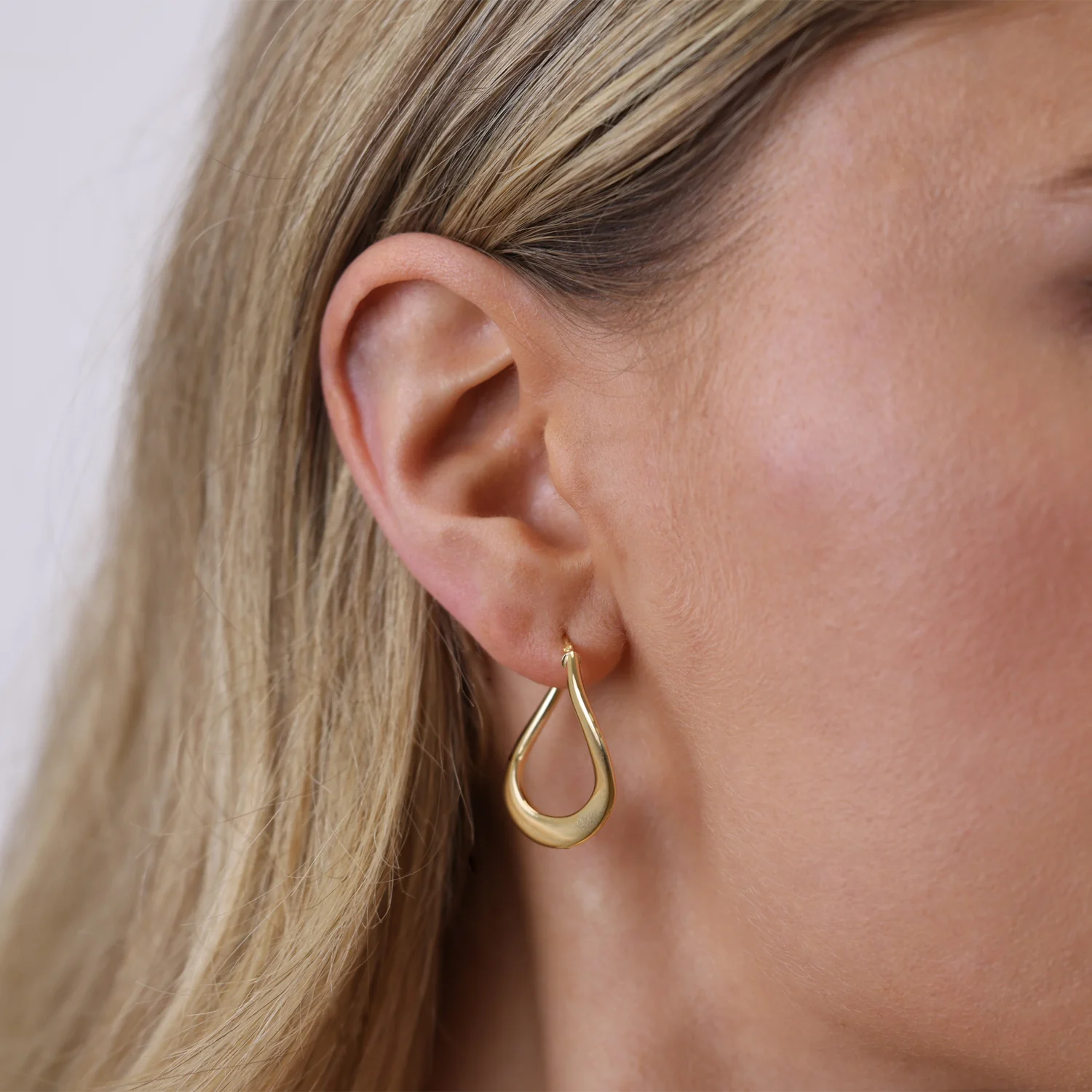 Infinity Hoop Earrings - Image 2