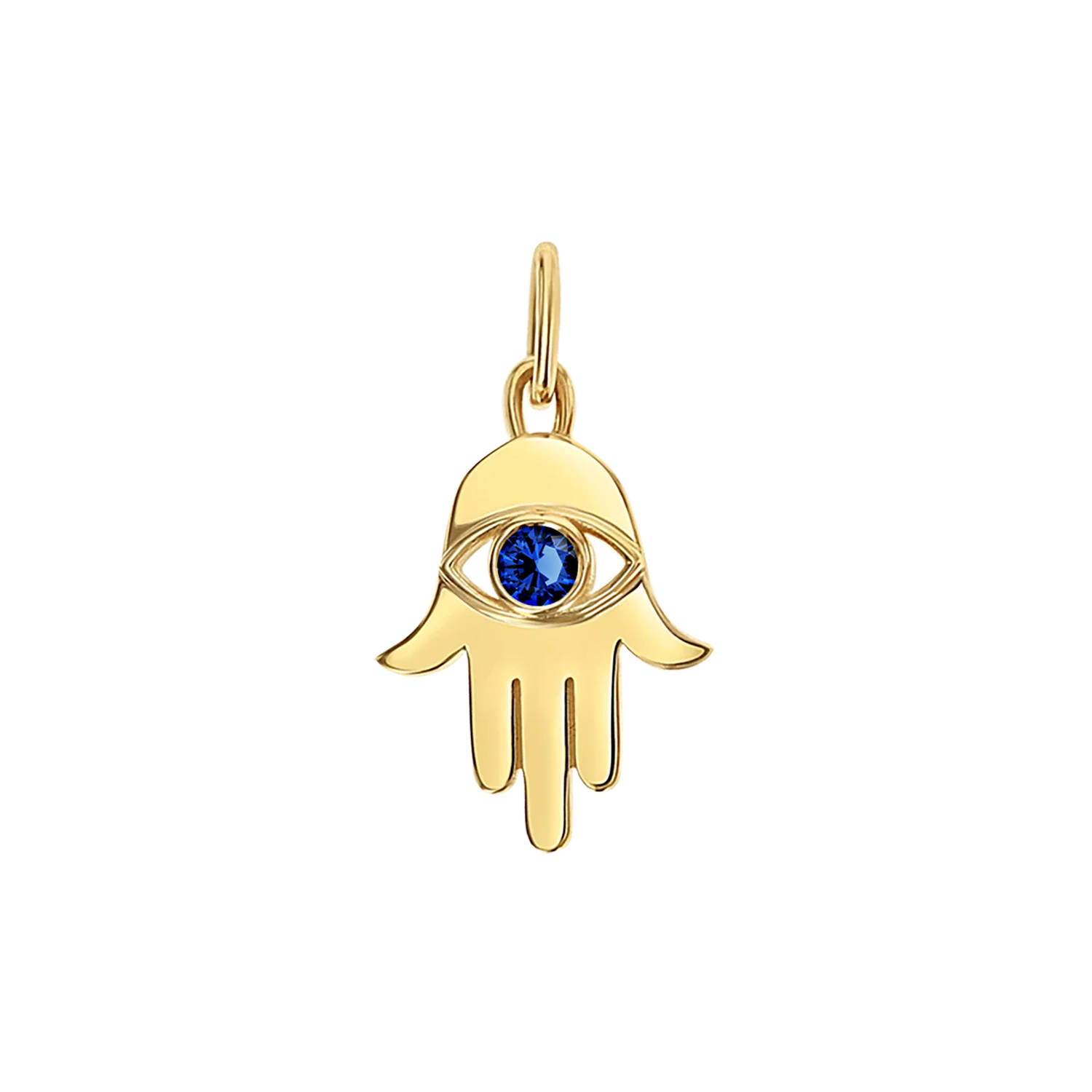 Kids Hamsa Diamond Eye Charm - Image 4