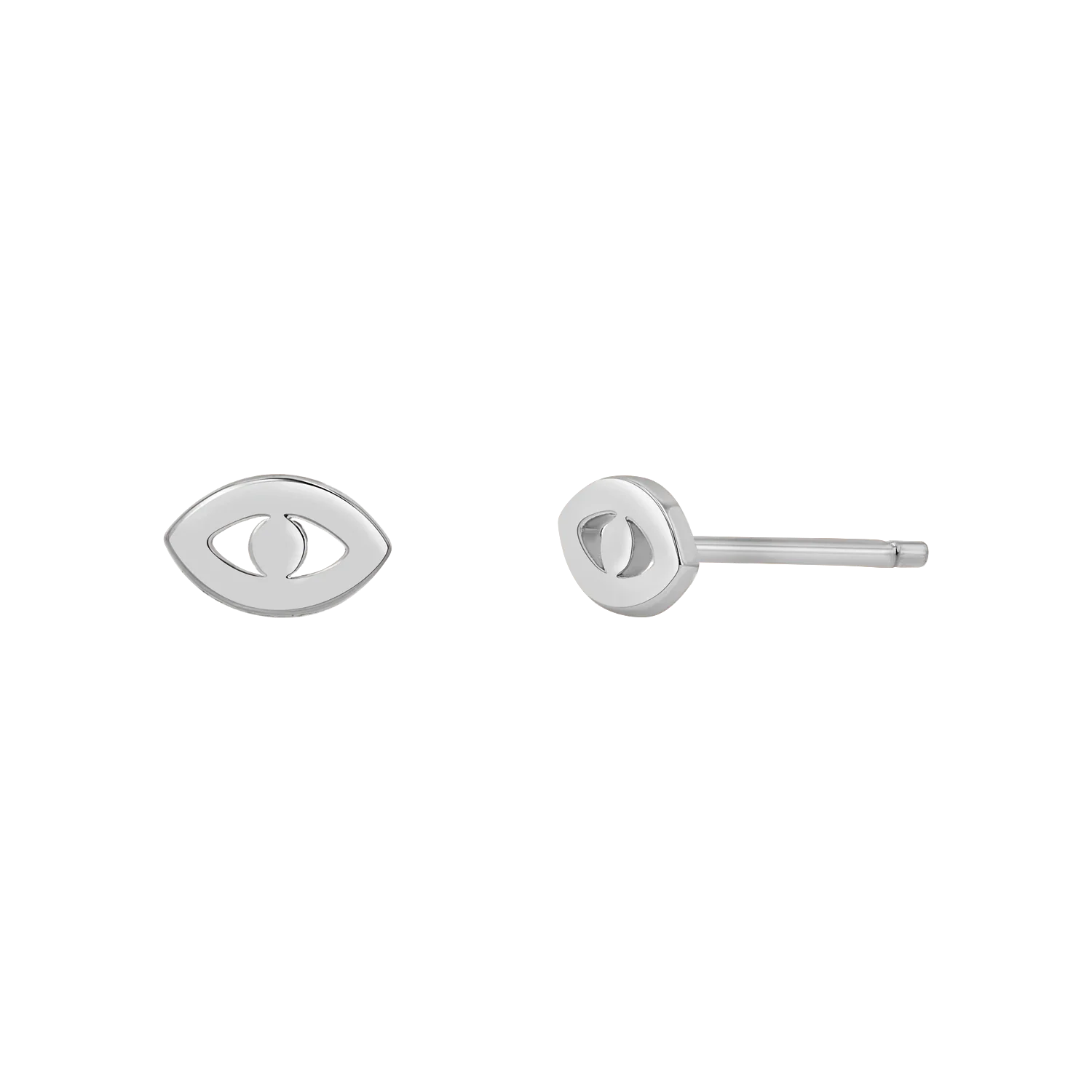 Kids Mini Evil Eye Stud Earrings - Image 2
