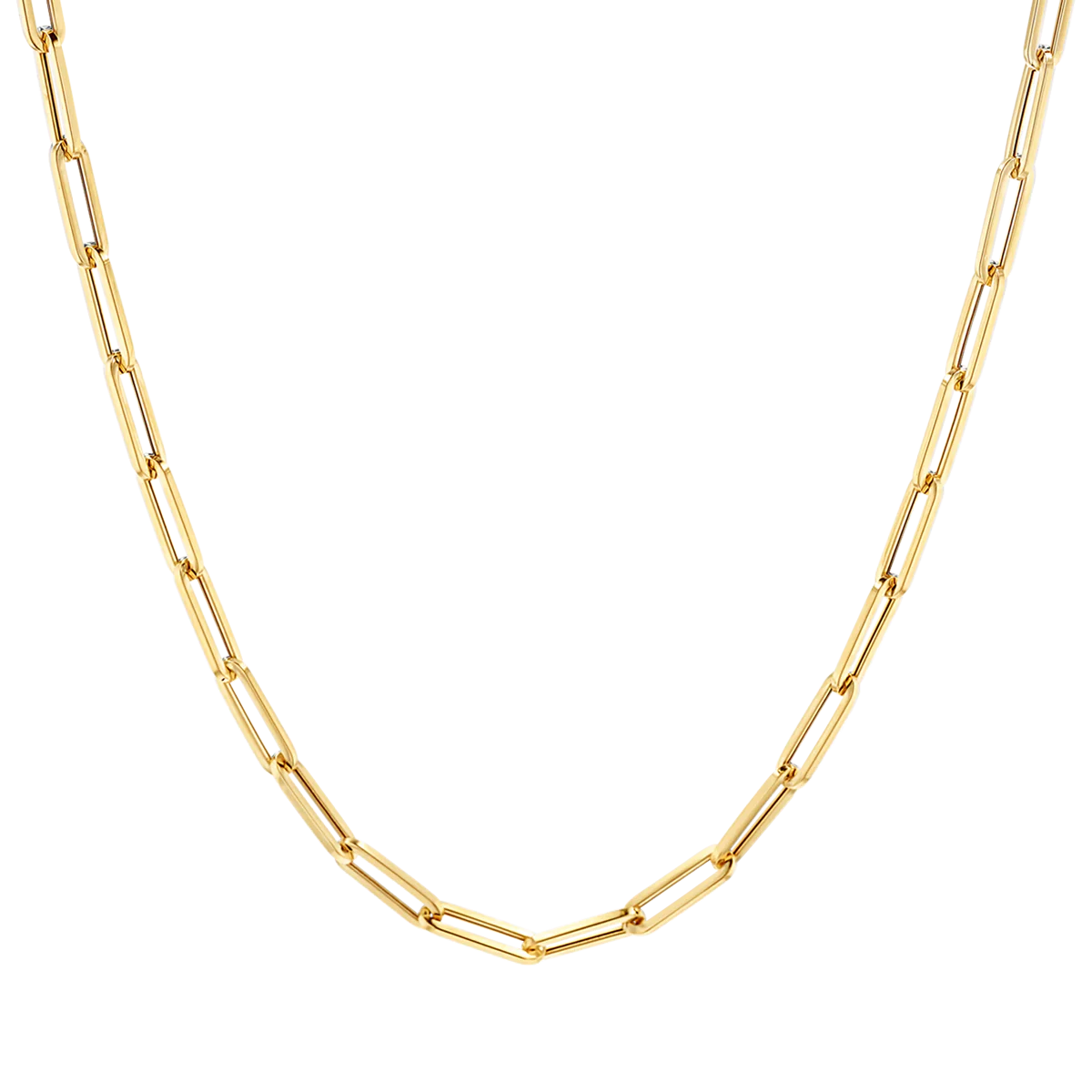 Kids Paper Clip Chain Necklace