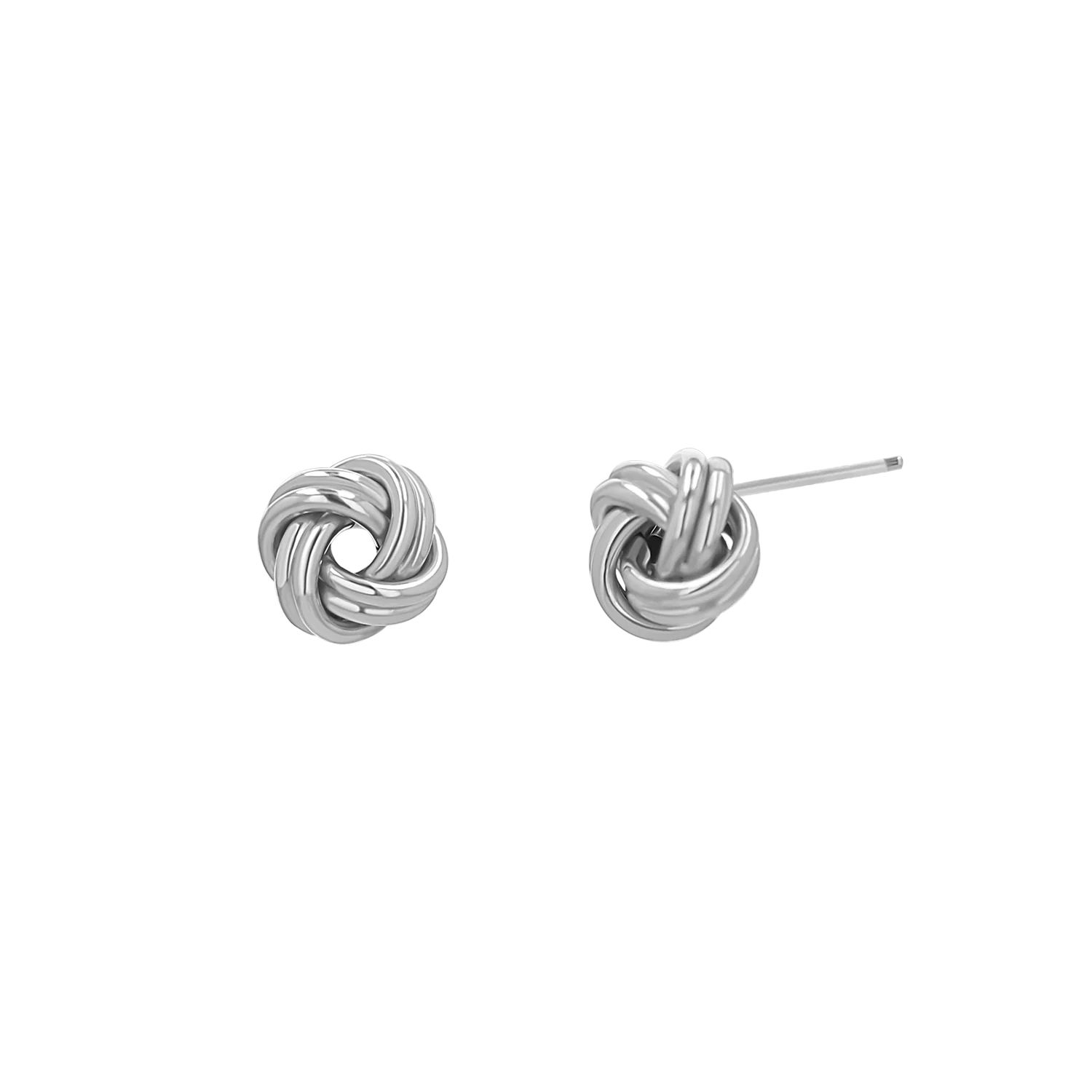 Love Knot Stud Earrings - Image 2