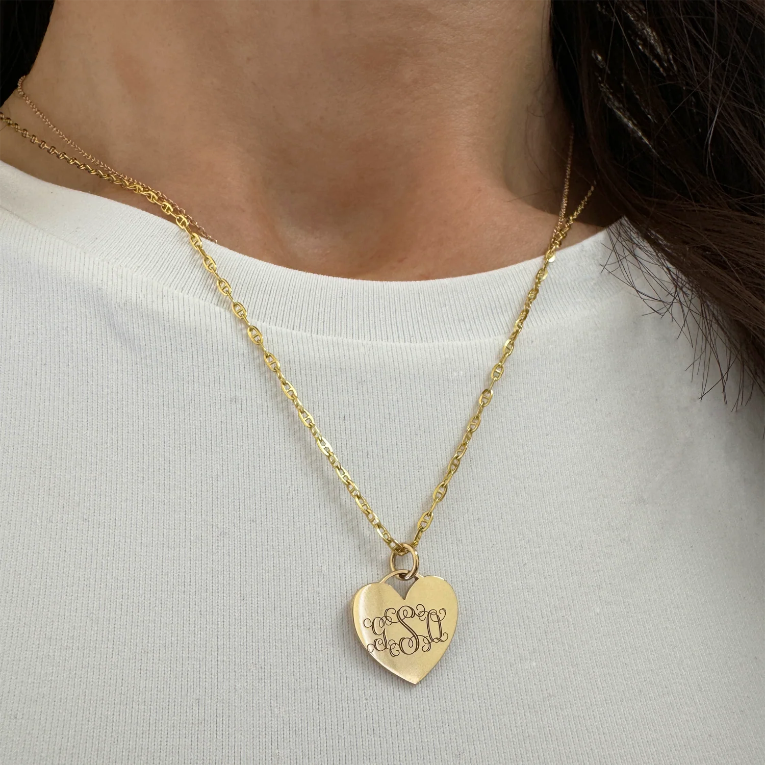 Mini Heart Monogram Charm - Image 7