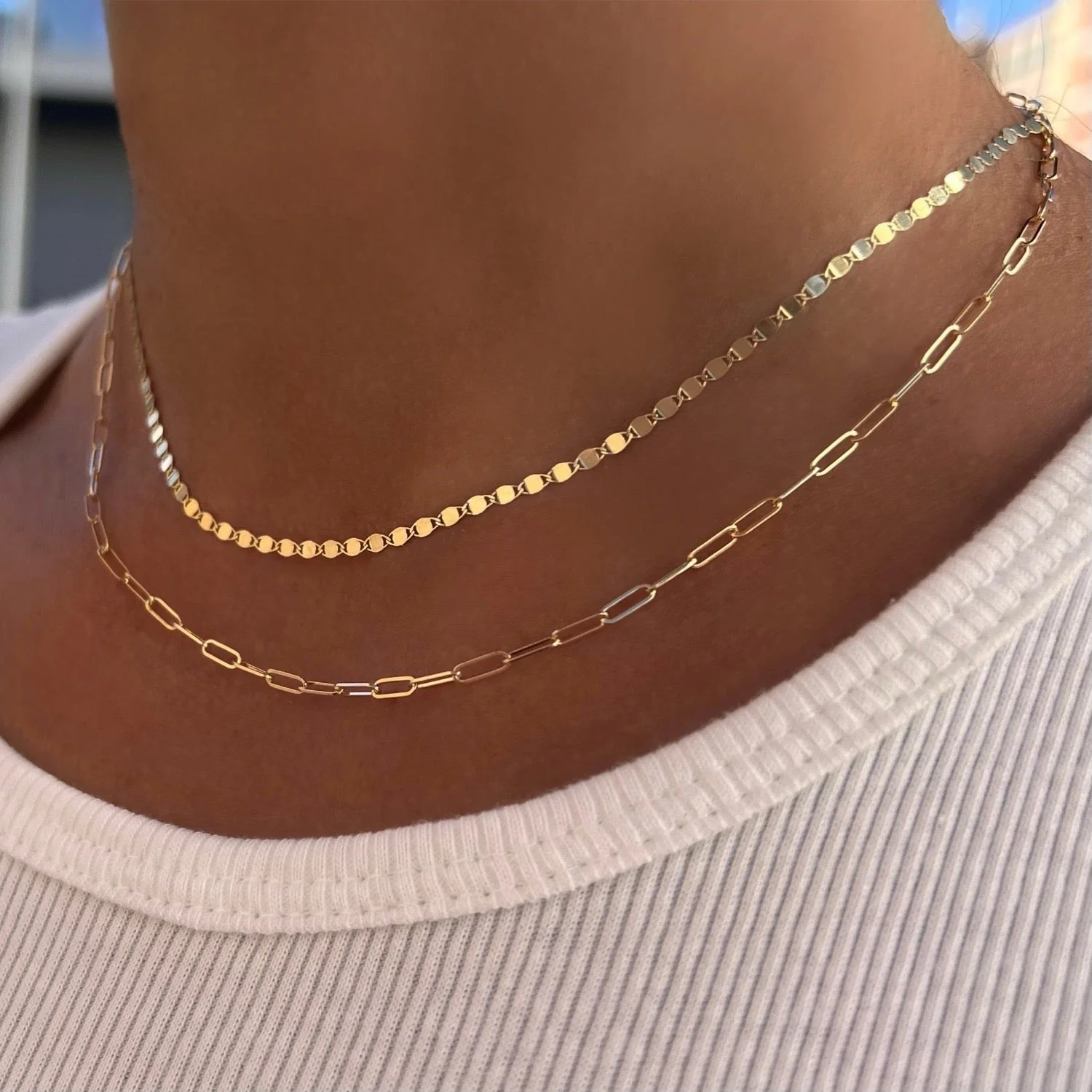 Mirror Chain Necklace - Image 4