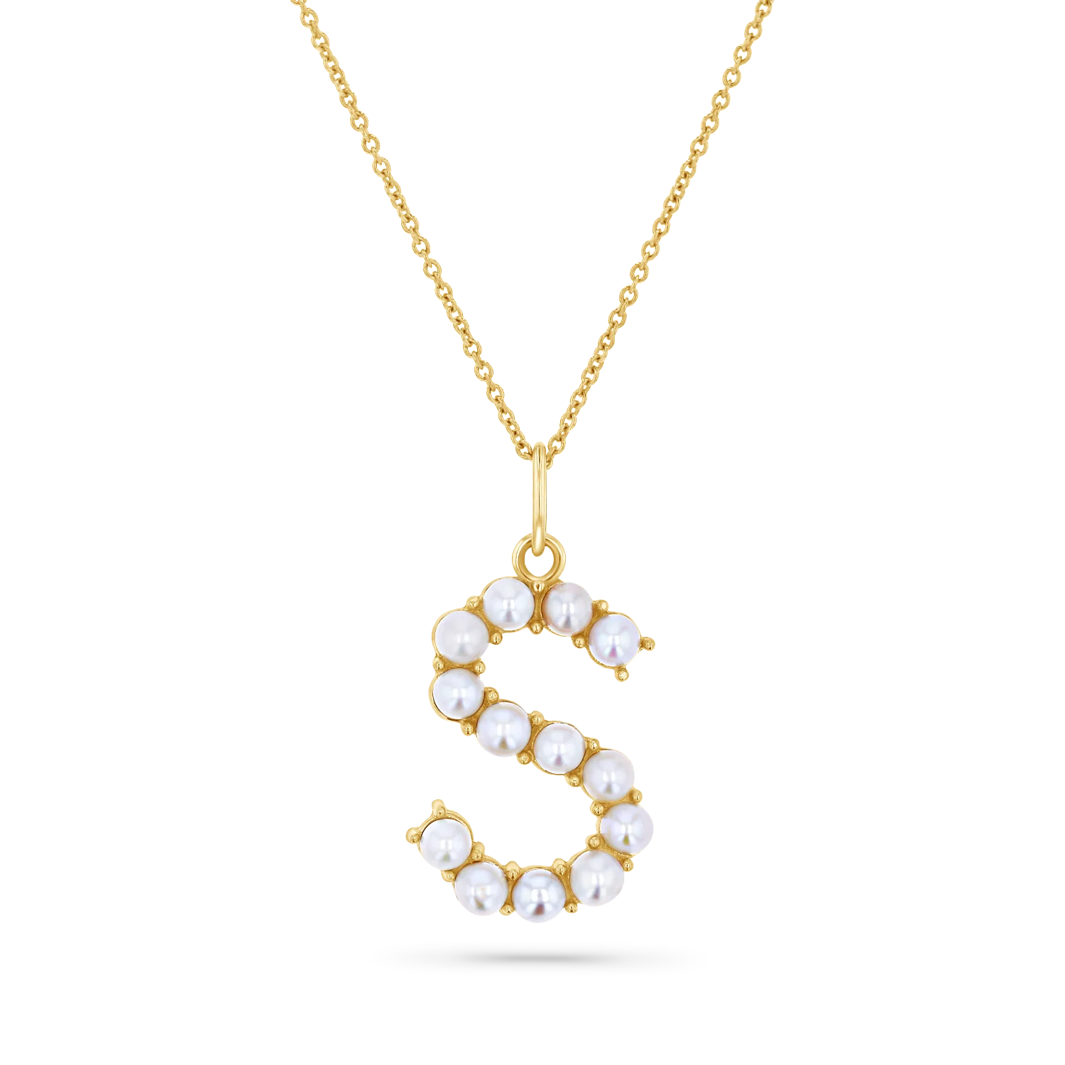 Pearl Letter Charm - Image 4