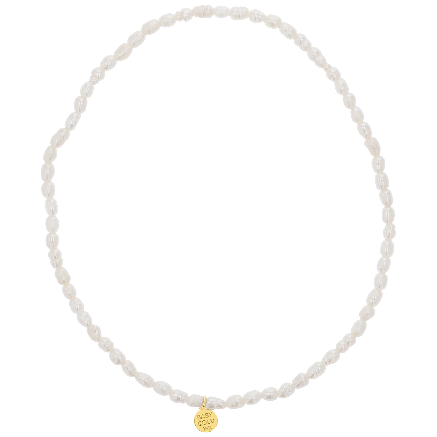 Pearl Stretch Bead Anklet