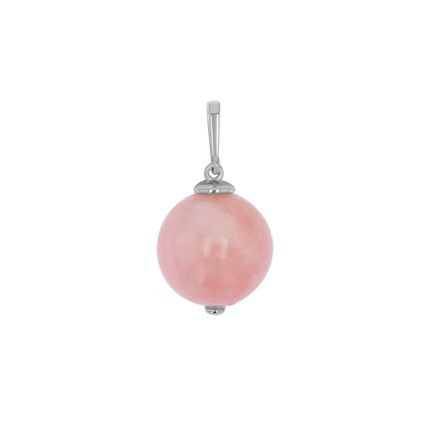 Pink Jade Gumball Charm - Image 2