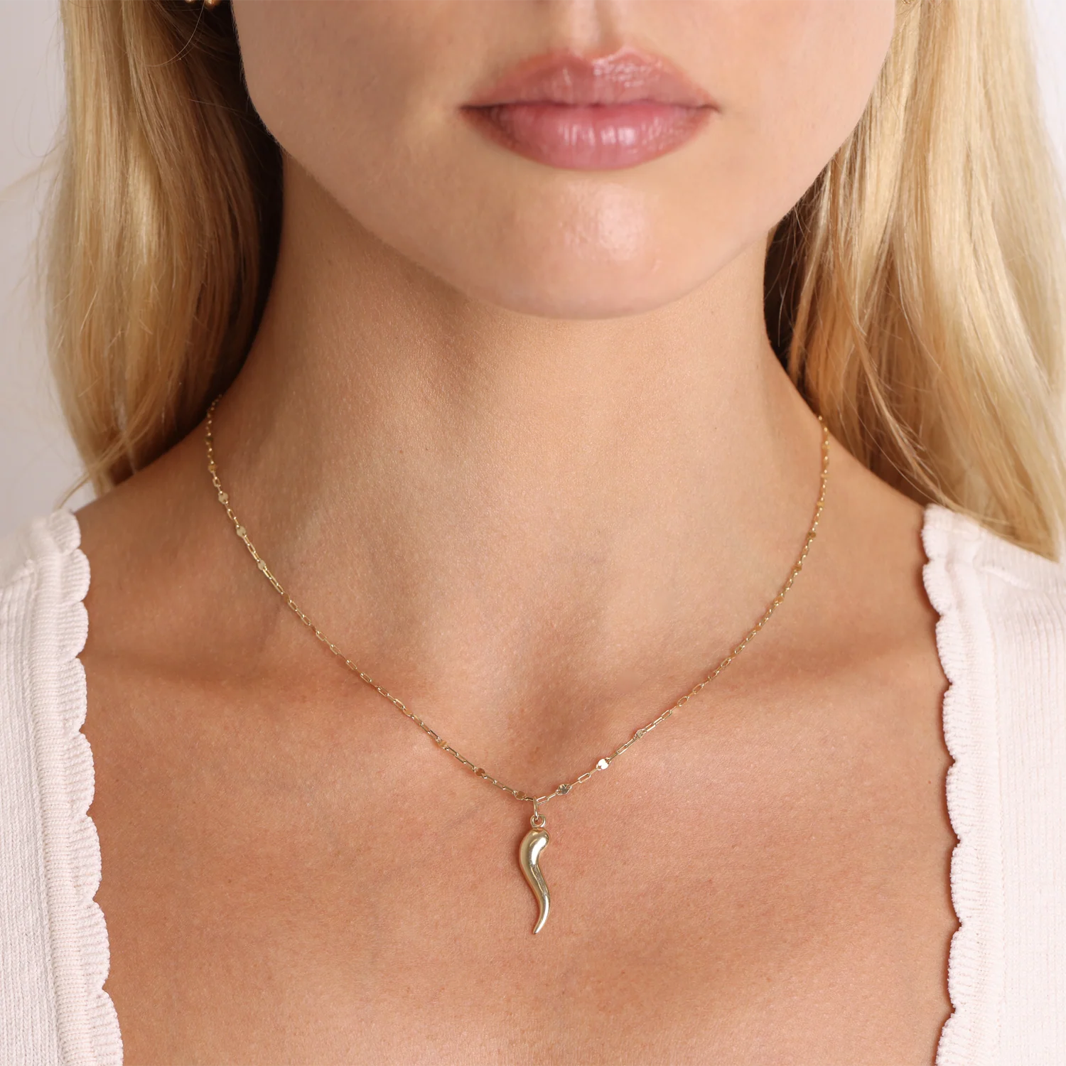Sequin Chain Necklace - Image 3