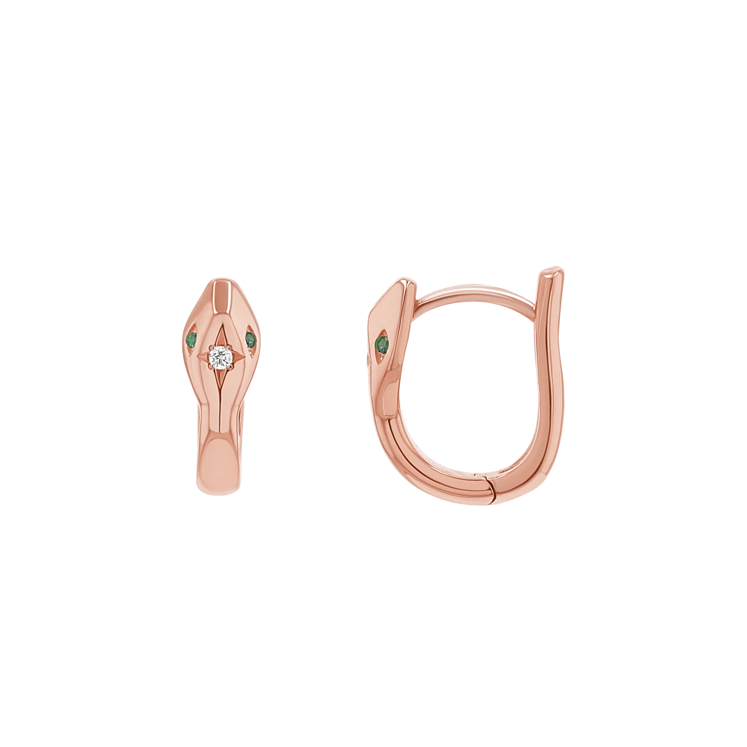 Starset Diamond Serpentine Huggies - Image 3