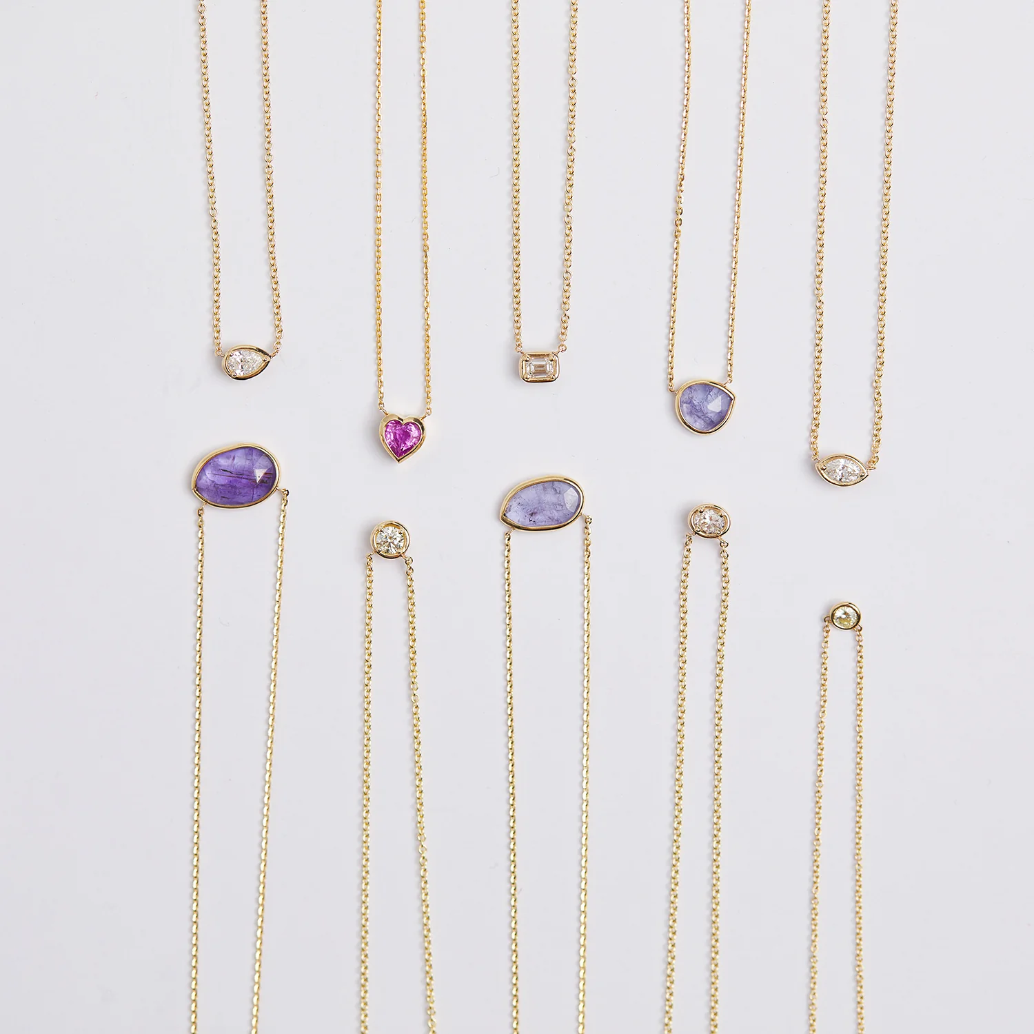 Tanzanite Gemstone Necklace - Image 4