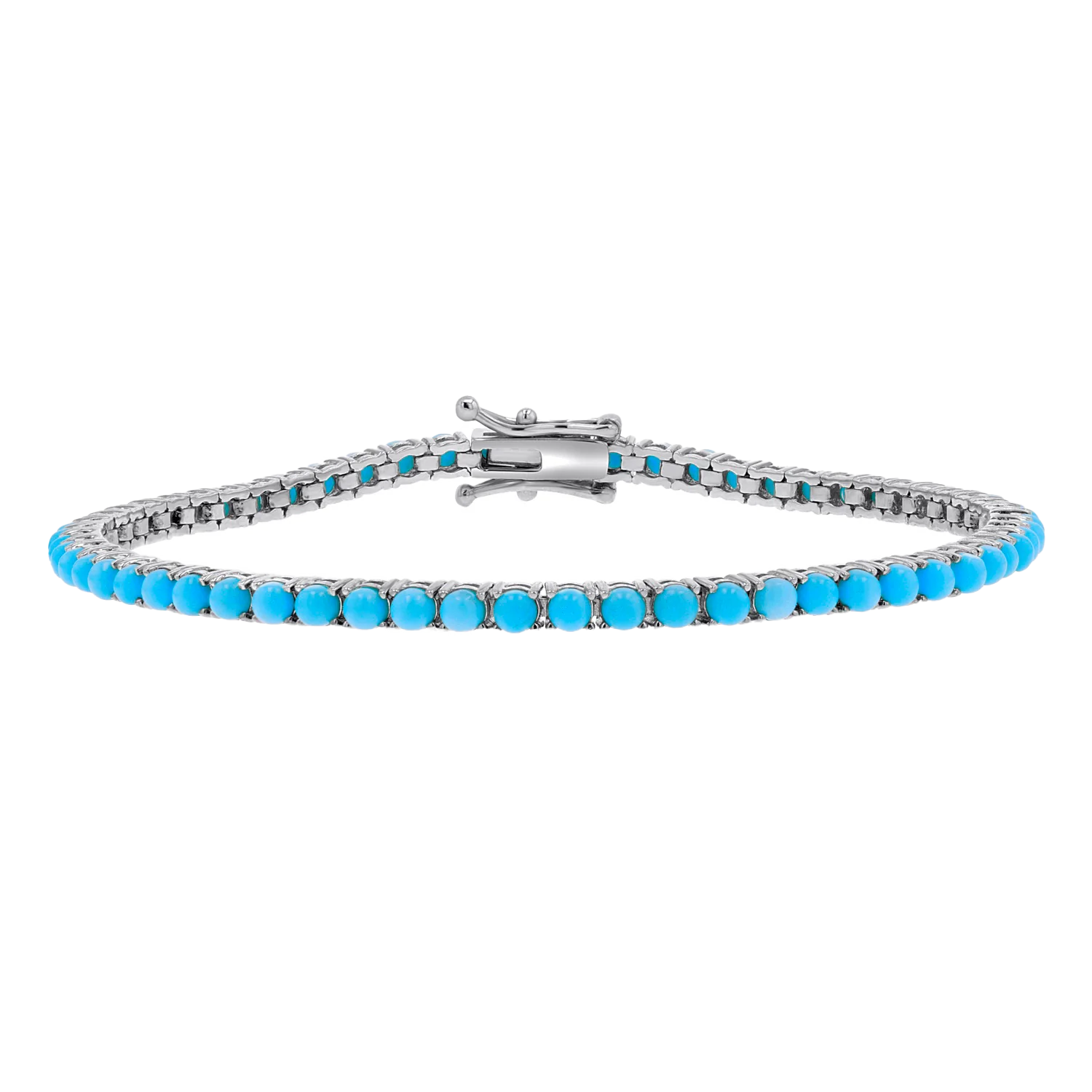 Turquoise Tennis Bracelet - Image 3