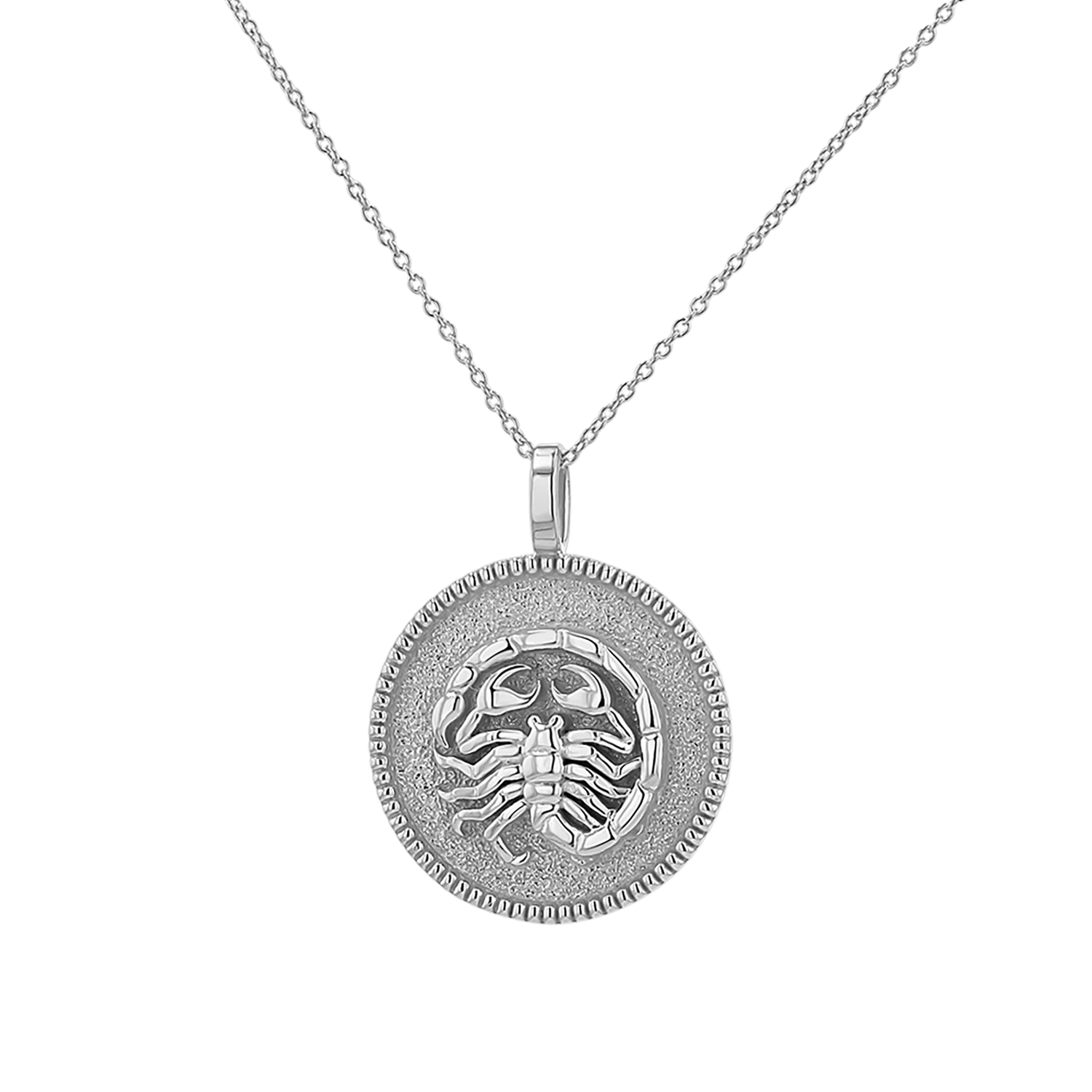 Zodiac Coin Medallion Necklace - Image 22