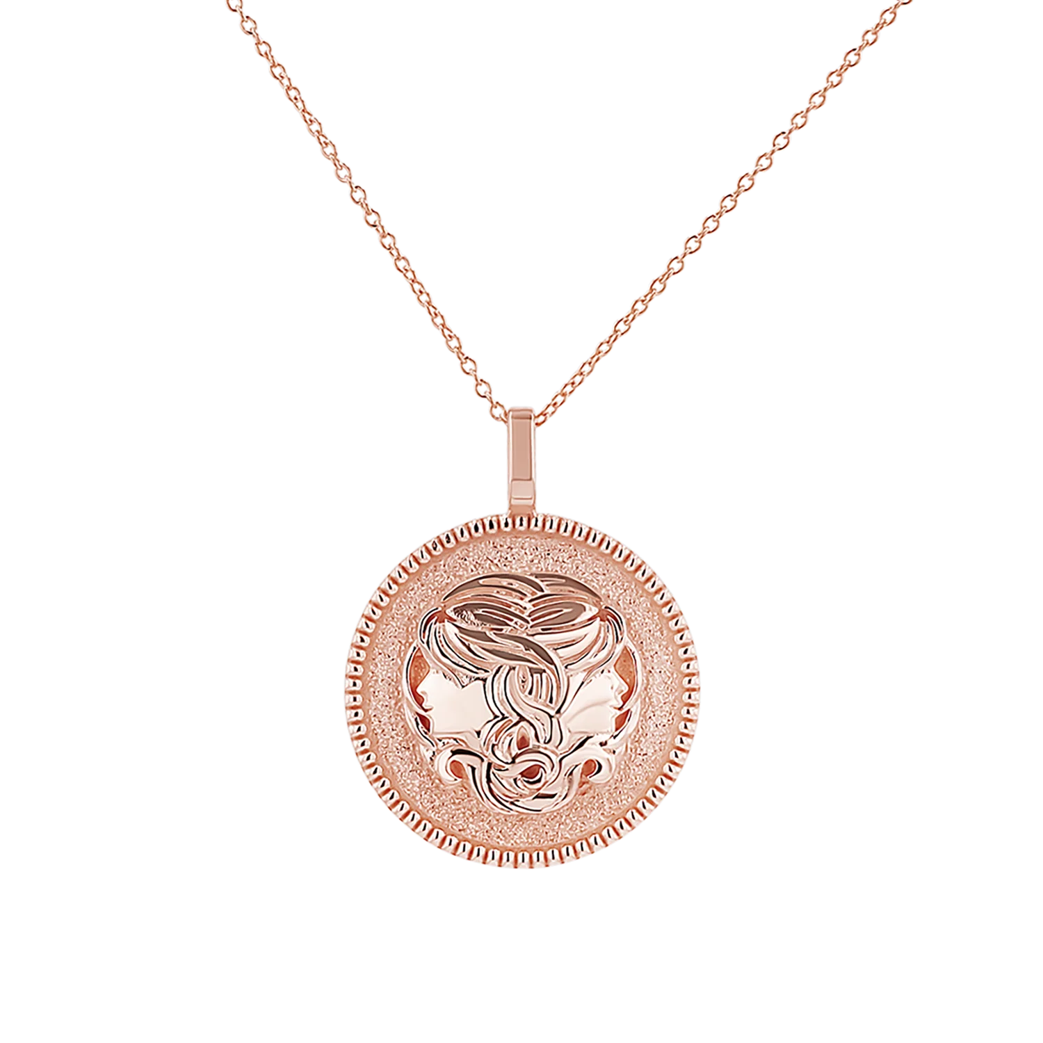 Zodiac Coin Medallion Necklace - Image 29