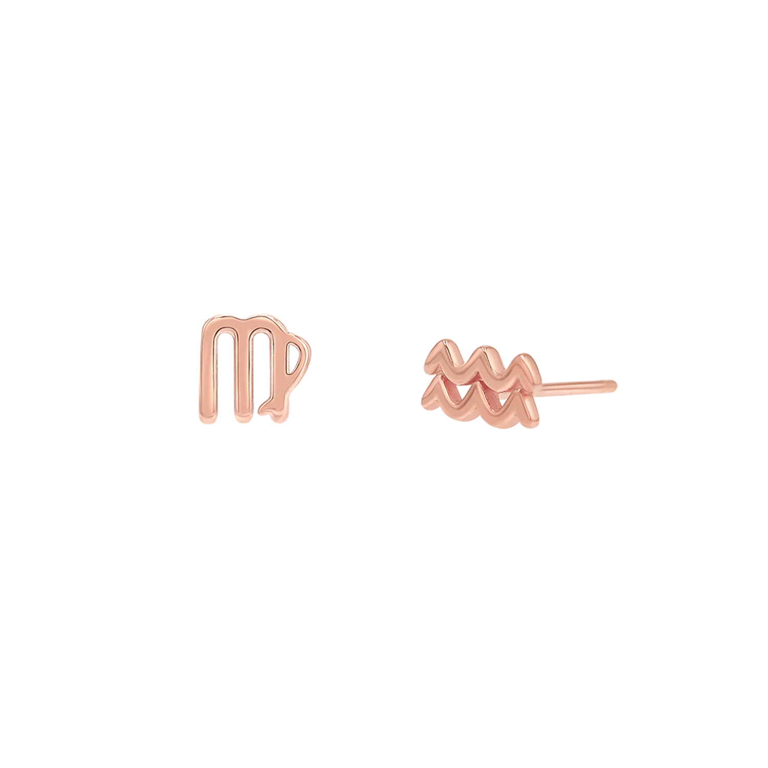 Zodiac Stud Earrings - Image 3