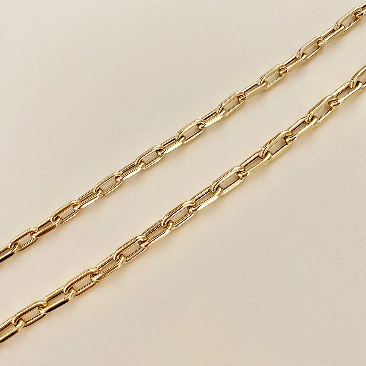 14K Grand Beverly Chain Bracelet - Image 4