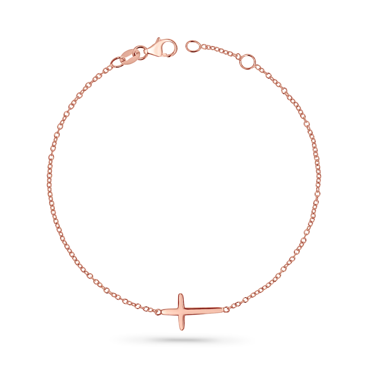 Sculptural Cross Bracelet - Image 3