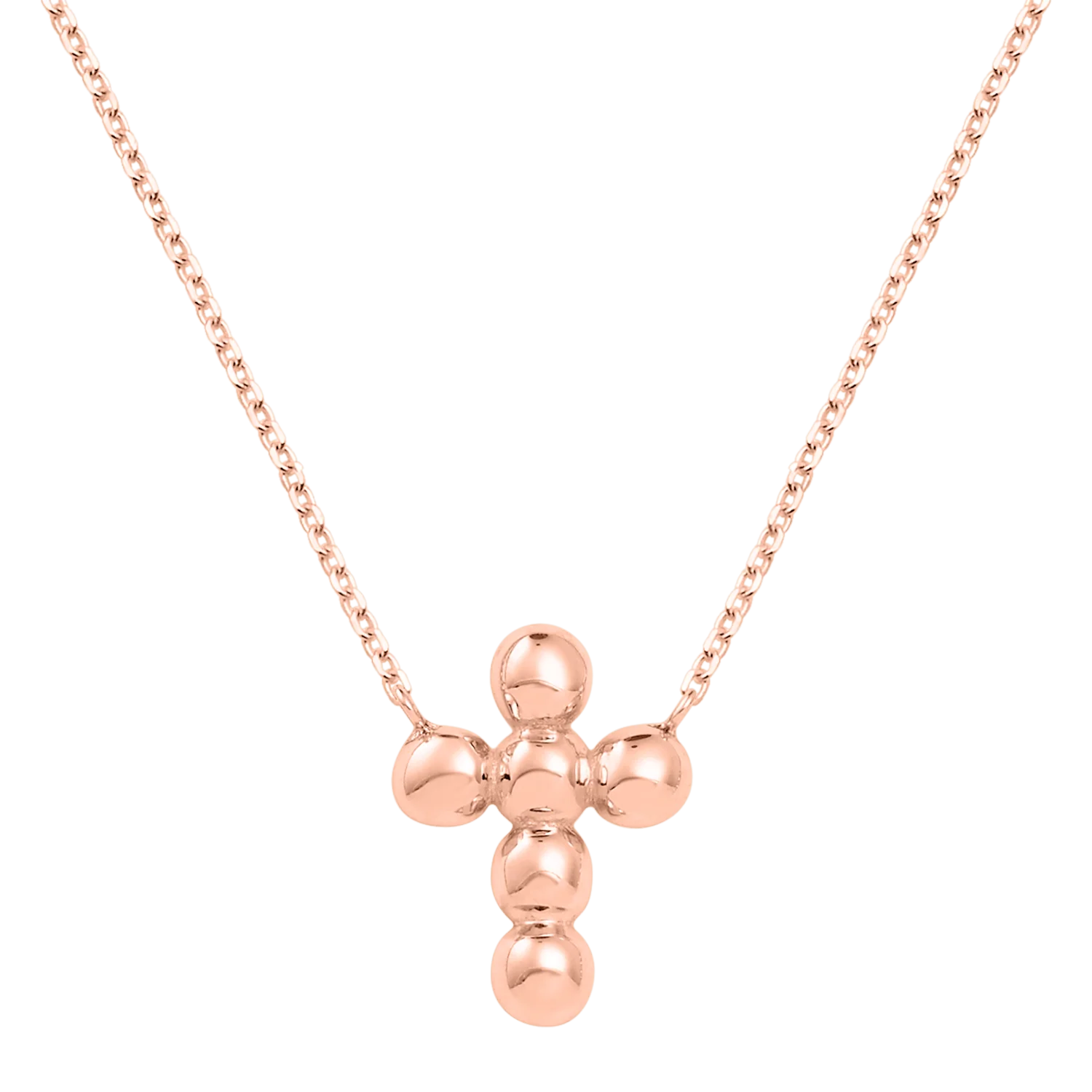 Bubble Cross Necklace - Image 3