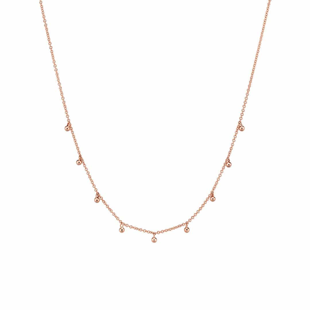 Mini Dainty Ball Chain Necklace - Image 3