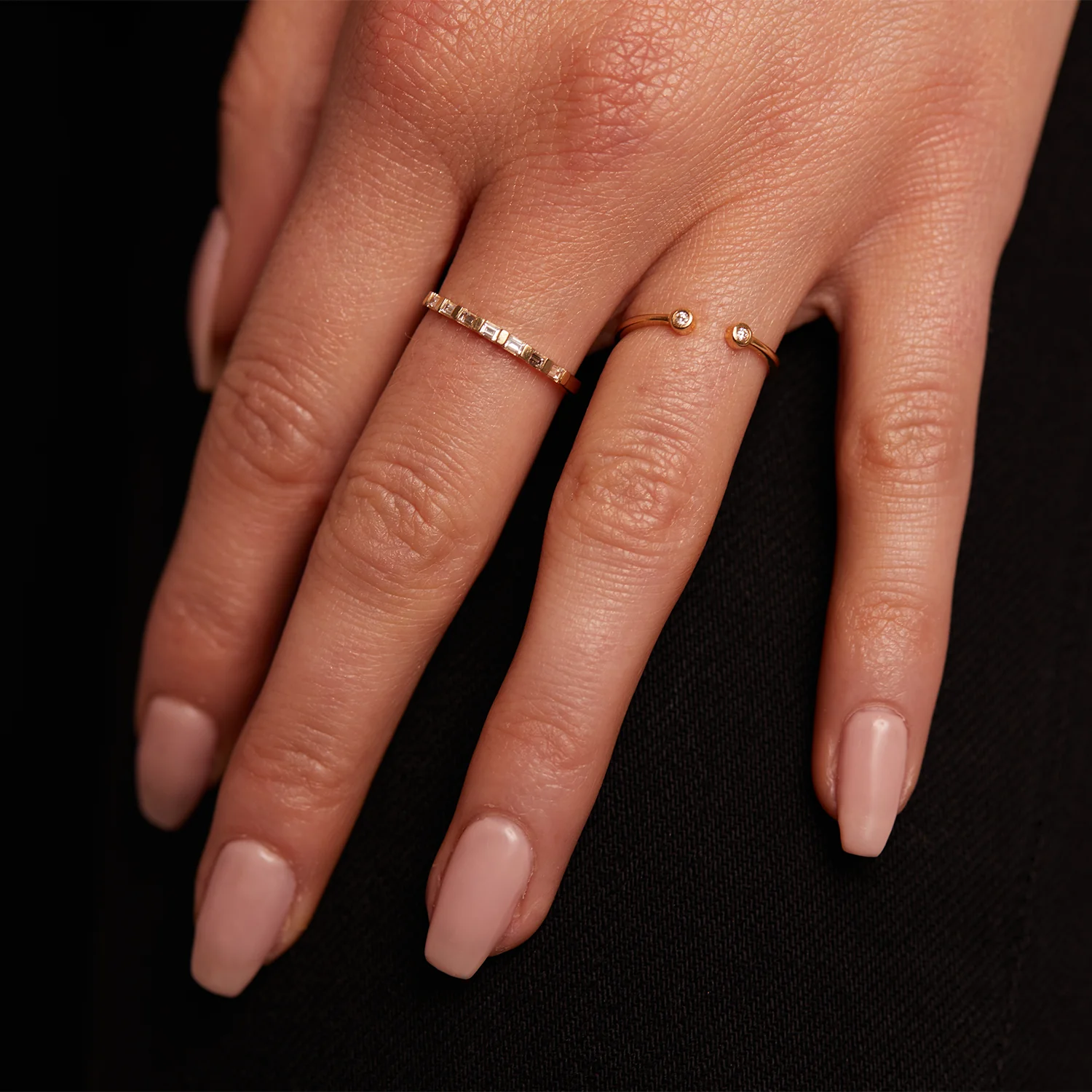 Baguette Row Ring - Image 7