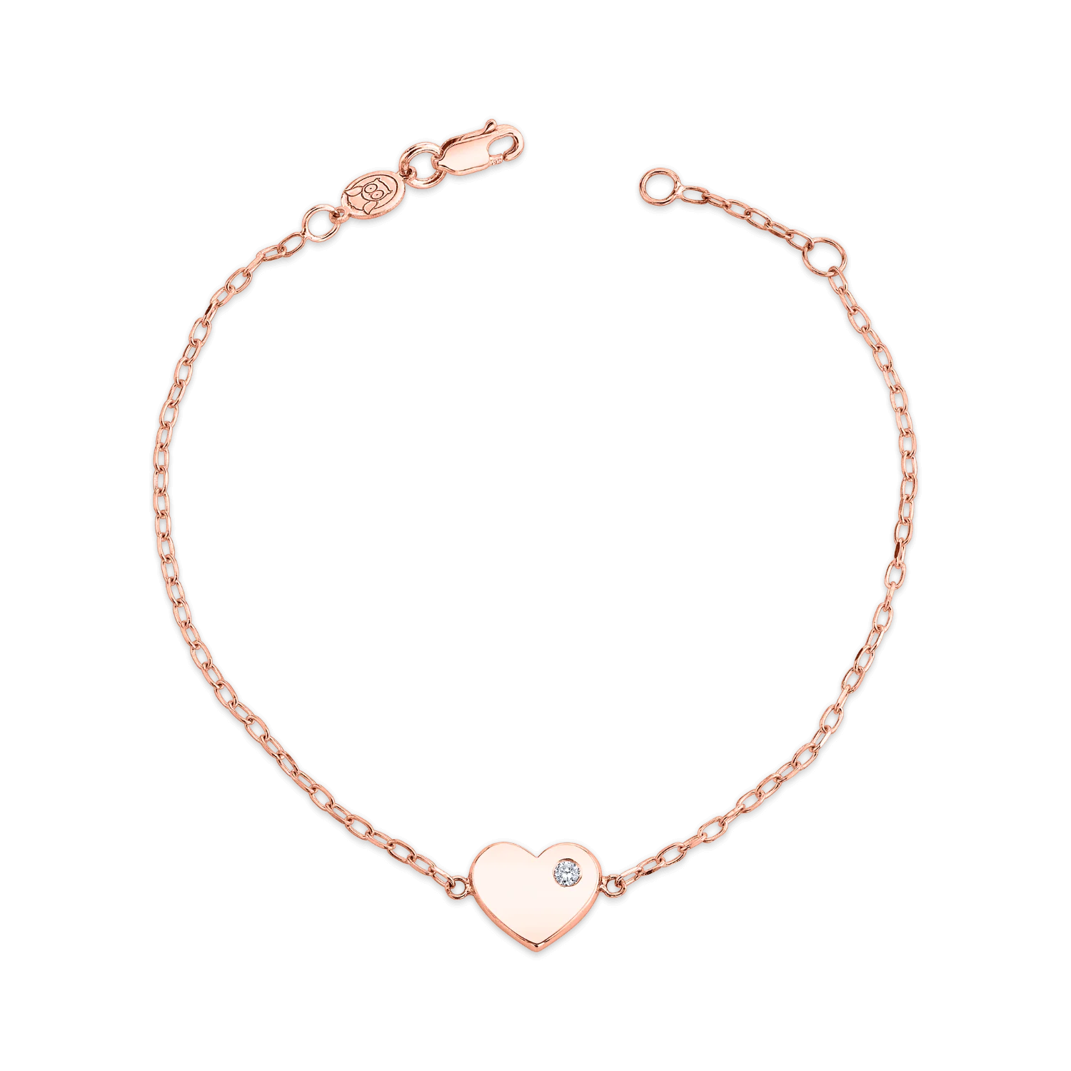 Birthstone Heart Bracelet - Image 3