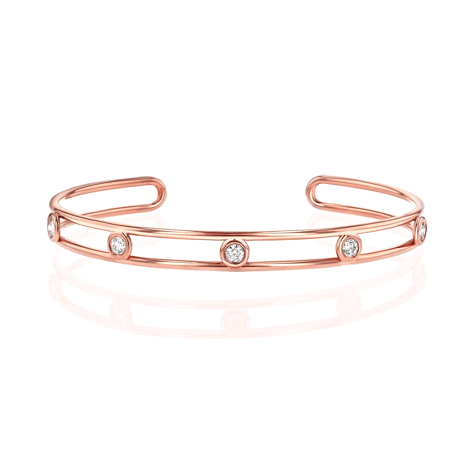 Bubble Diamond Cuff - Image 3