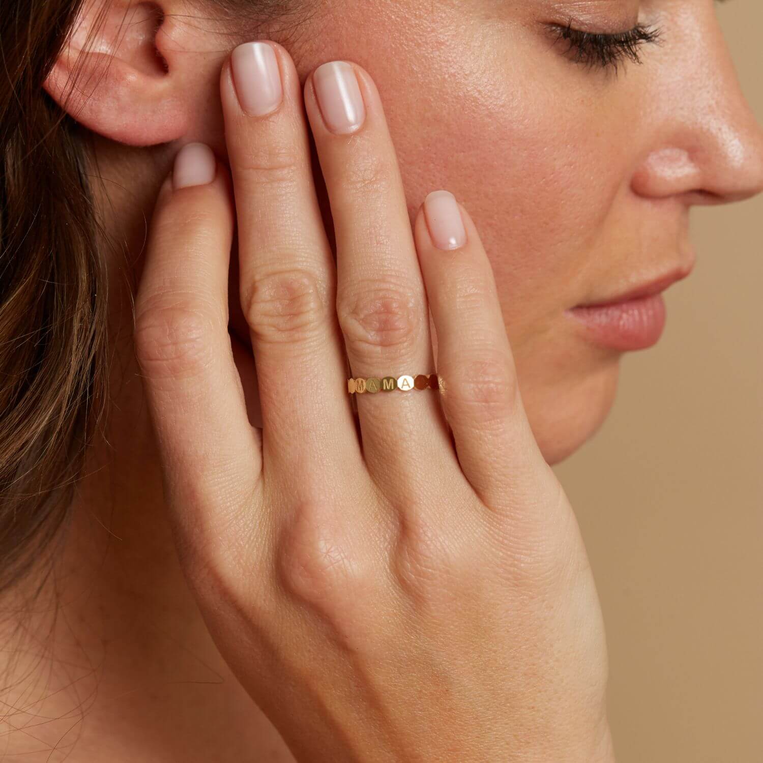 Bubble Engravable Eternity Band - Image 4