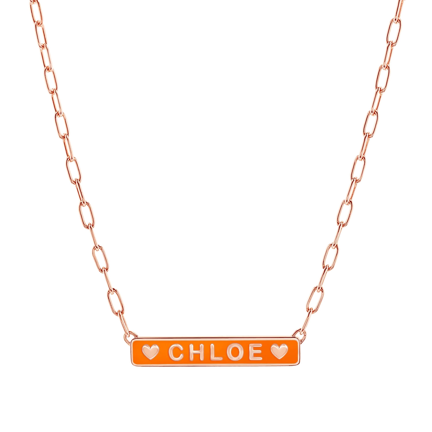 Custom Enamel ID Necklace - Image 35
