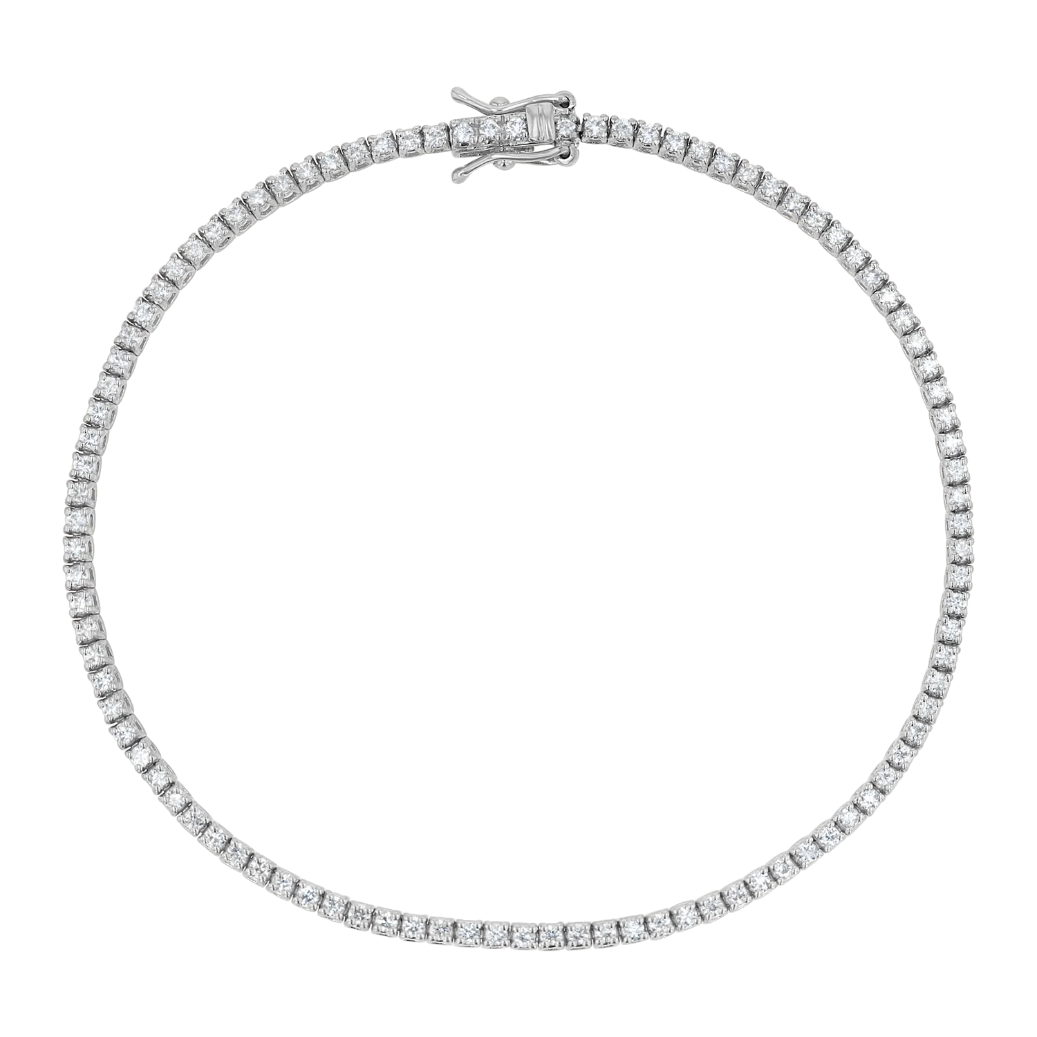 Dainty Diamond Tennis Bracelet - Image 2