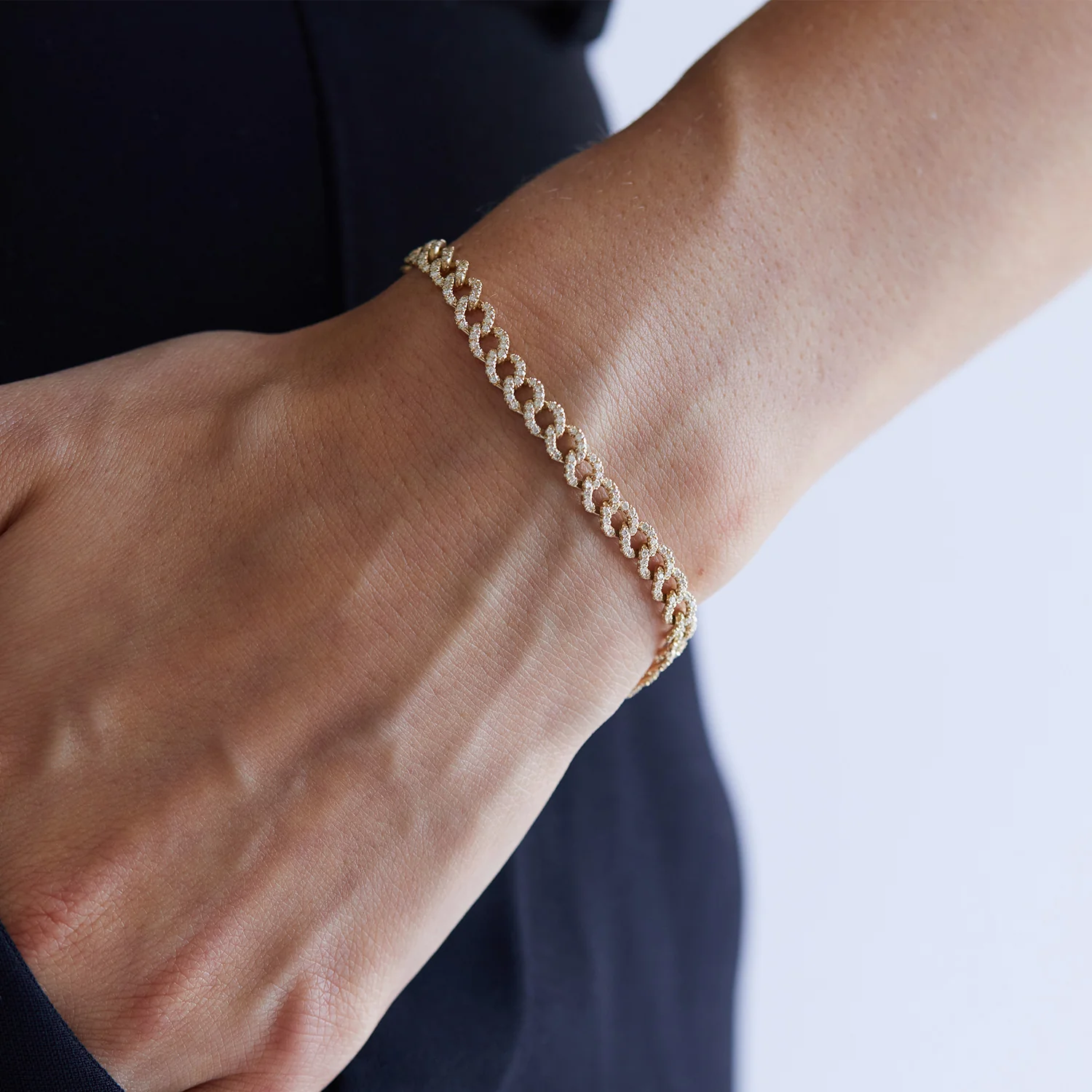 Diamond Cuban Link Bracelet - Image 10